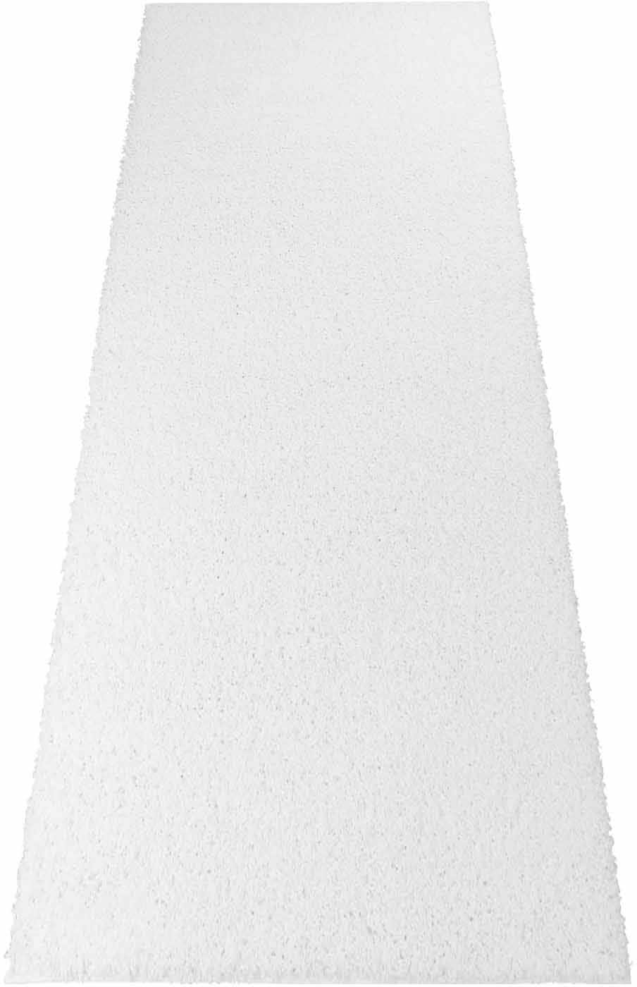 Carpet City Hochflor-Teppich »Shaggi uni 500«, rechteckig, 30 mm Höhe, Läufer, Shaggy, Uni, Langflor, weich, Wohnzimmer, Schlafzimmer, Kinder