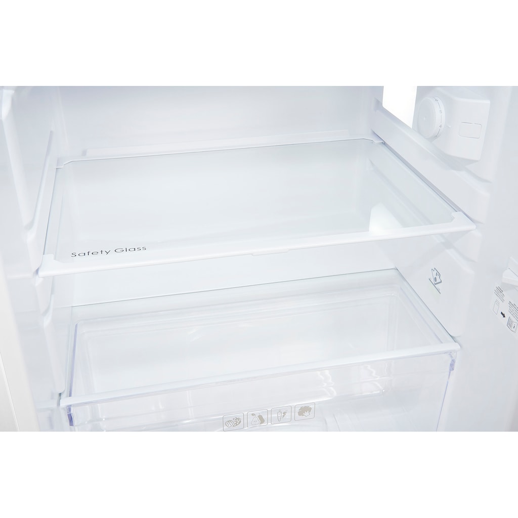 exquisit Kühlschrank »KS16-4-E-040E«, KS16-4-E-040E weiss, 85,5 cm hoch, 55 cm breit