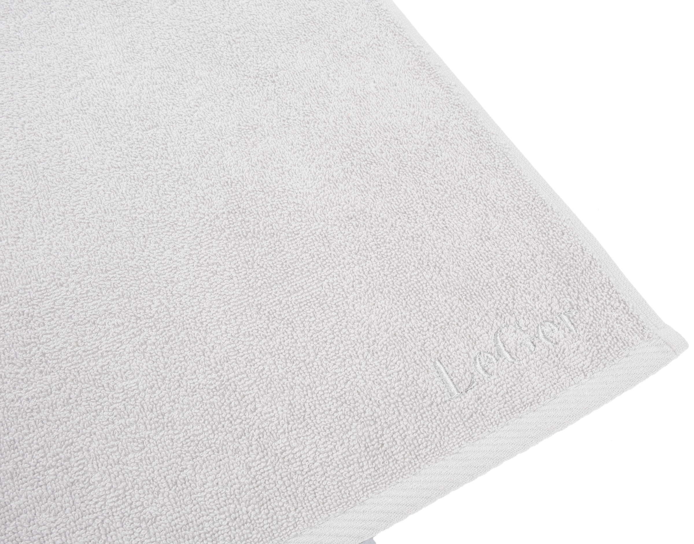 LeGer Home by Lena Gercke Handtuch Set »Lovina, Duschtücher, Handtücher, Seiftücher«, 6 tlg., Walkfrottier, Handtücher mit Logostikerei, 100% Baumwolle, einfarbig, weich