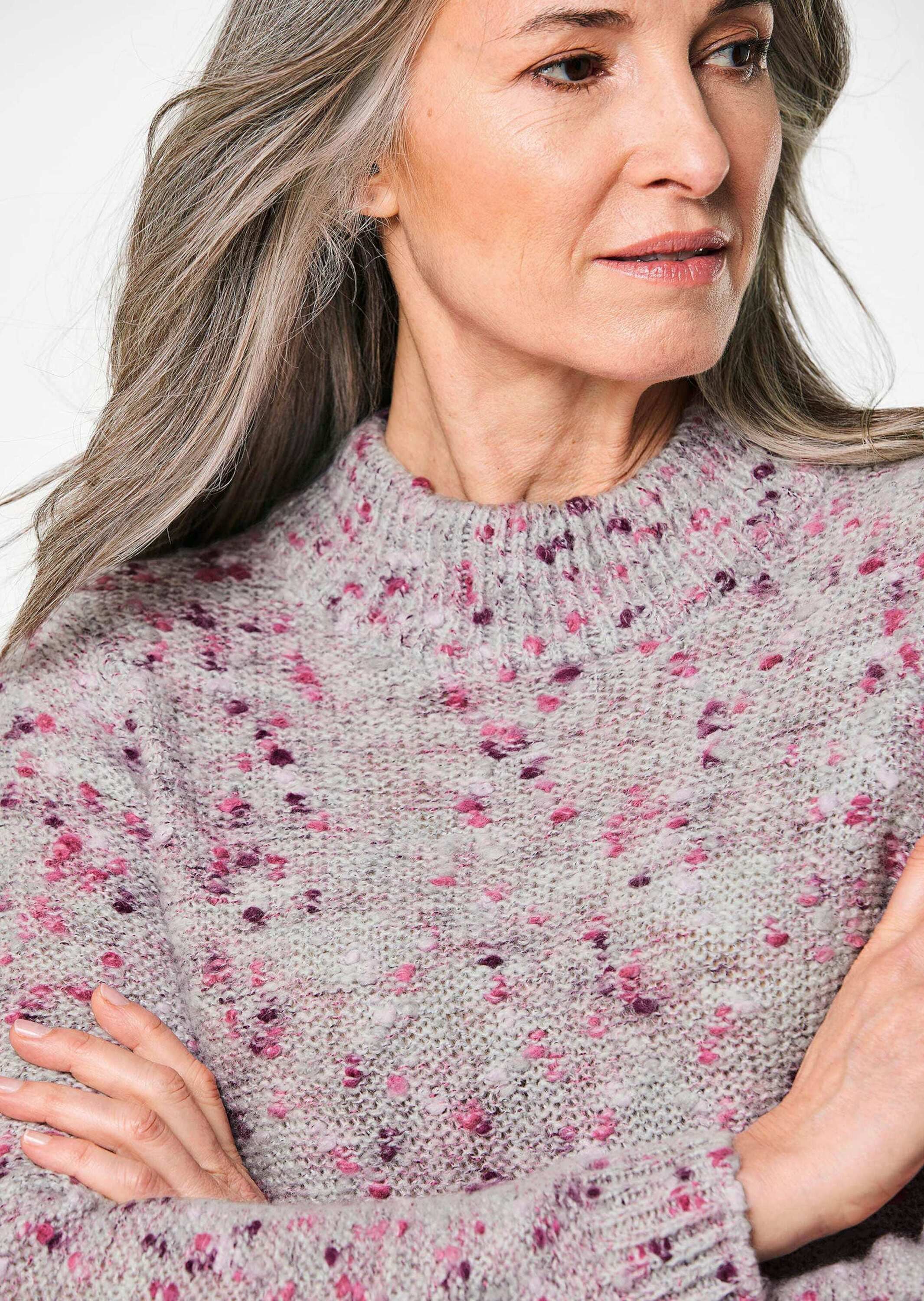 GOLDNER Rundhalspullover »Kurzgröße Pullover«