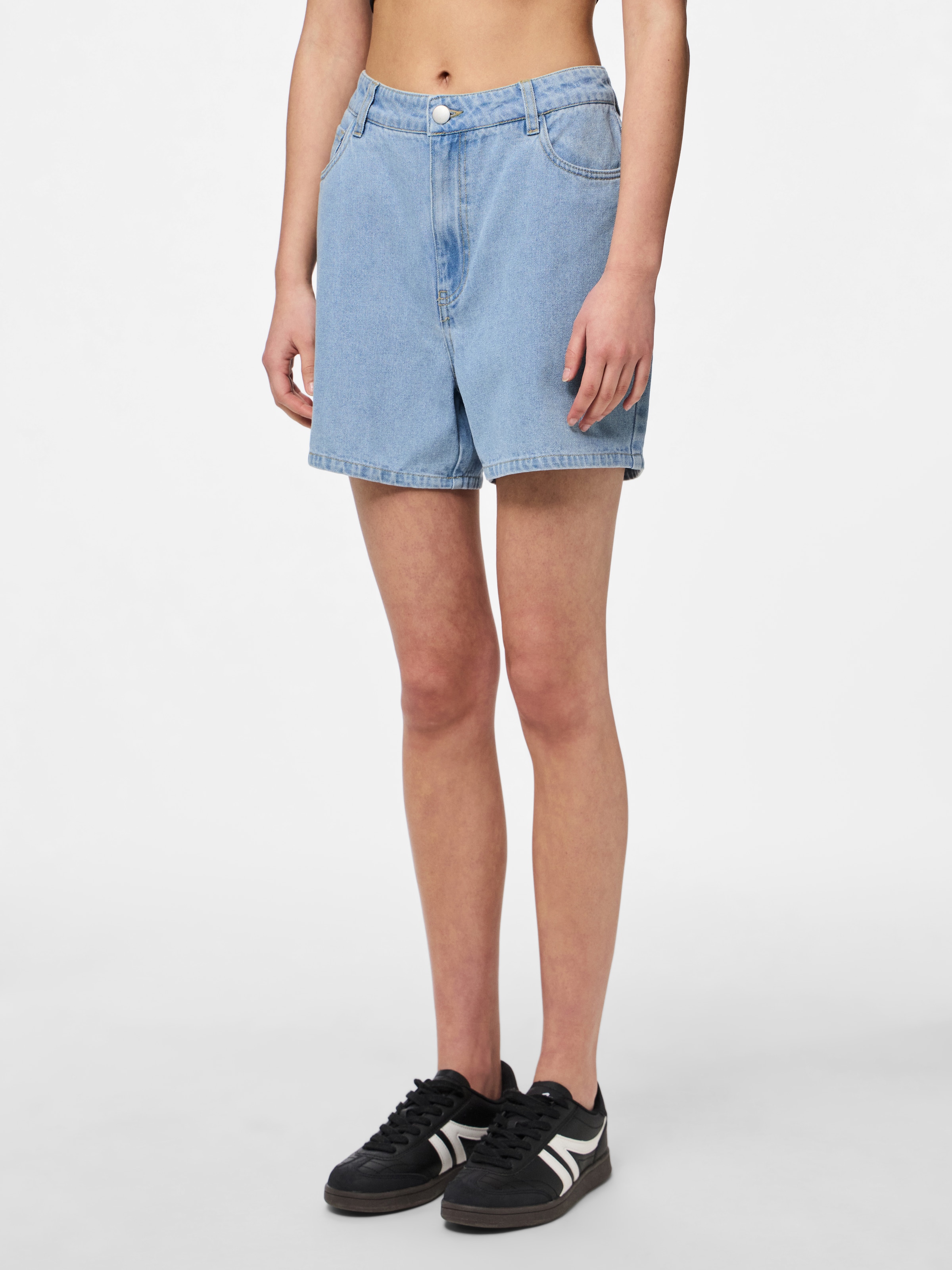 pieces Jeansshorts »PCABBI MW SHORTS NOOS«