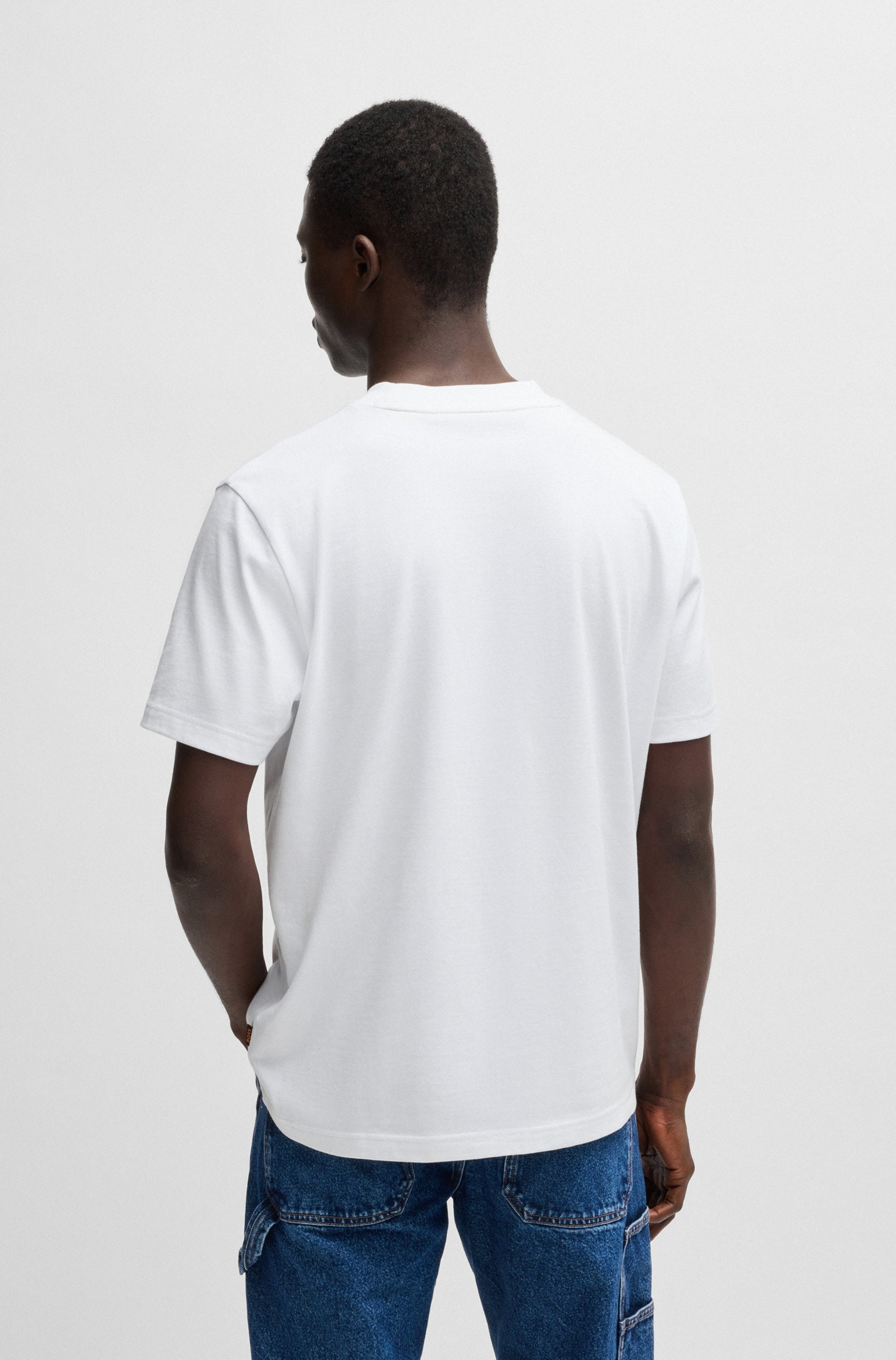 BOSS ORANGE T-Shirt »Te_Bossfish«, mit Aufdruck