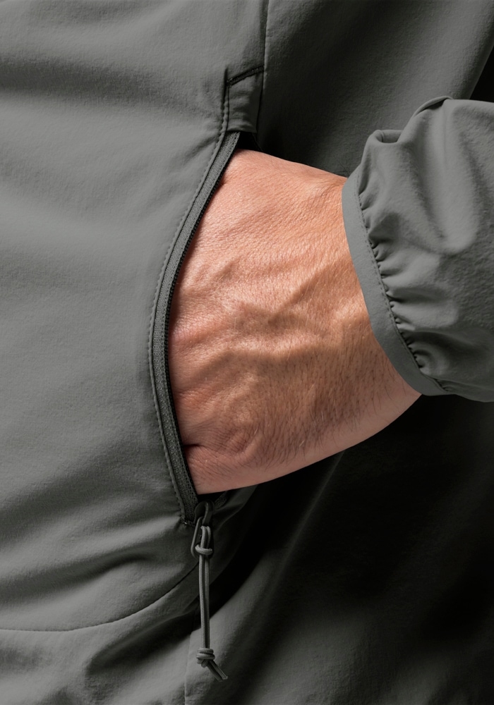 Jack Wolfskin Outdoorjacke »PRELIGHT OVERHEAD M«, mit Kapuze