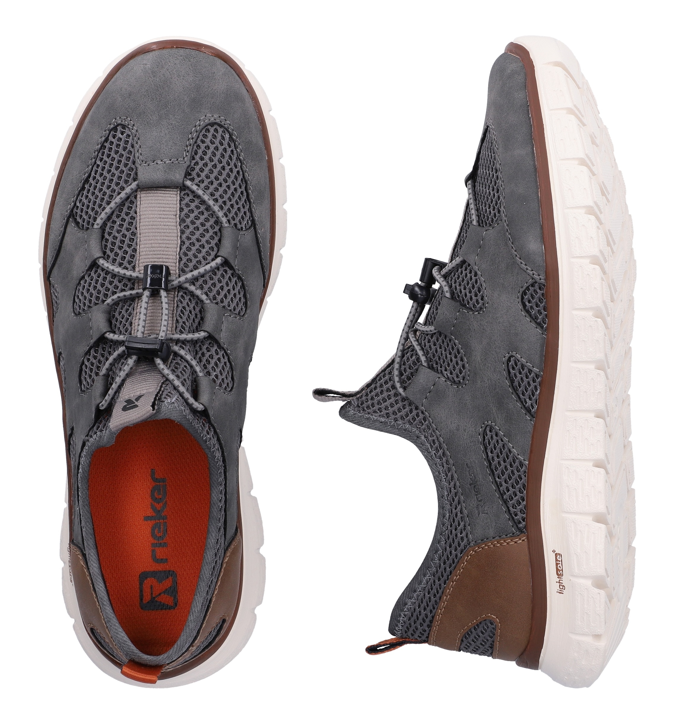 Rieker Slip-On Sneaker  Slipper, Outdoorschuh, Trekkingschuh zum Schlupfen