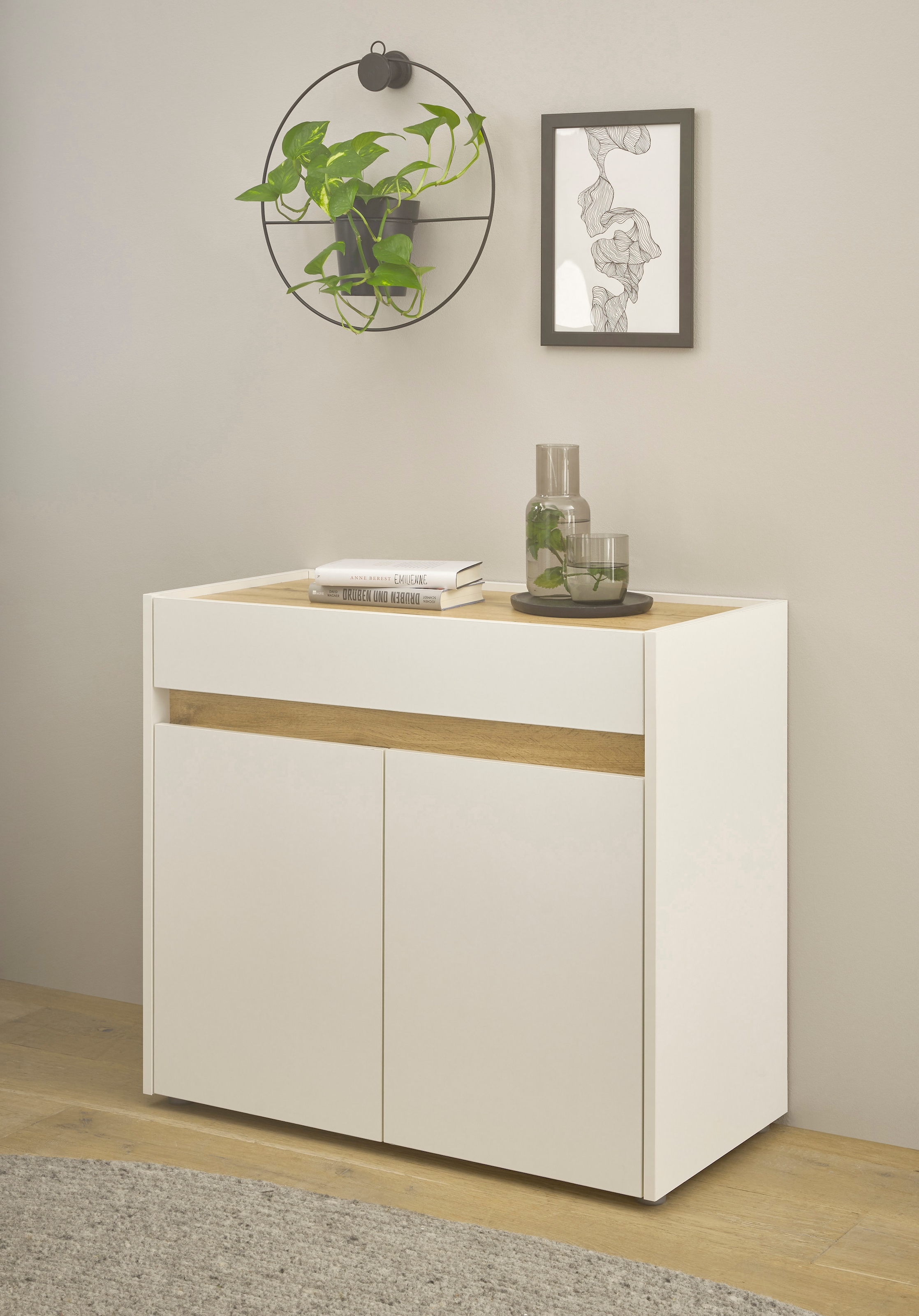 Kommode »CiTY/GiRON«, Aktenschrank, wohnliches Home Office, Breite 80 cm