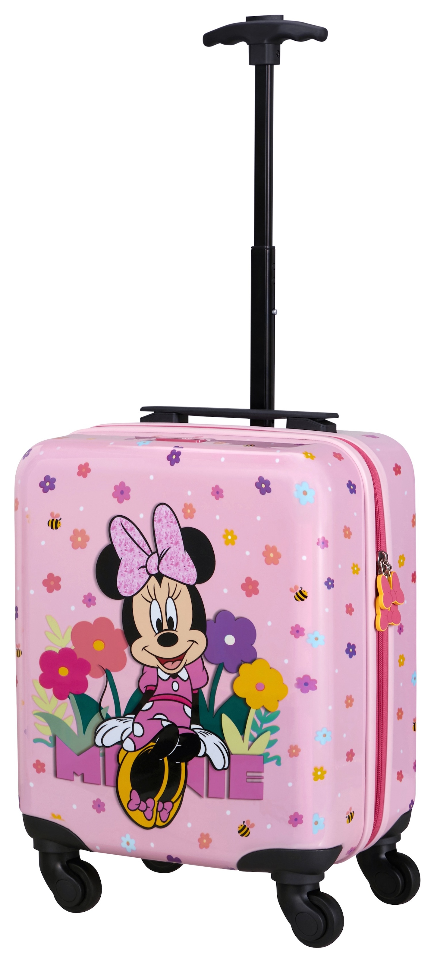 Samsonite Kinderkoffer »DAYDREAM DISNEY, Minnie Flower Power« 24 l 4 Rollen Kinder-Reisegepäck Kindertrolley