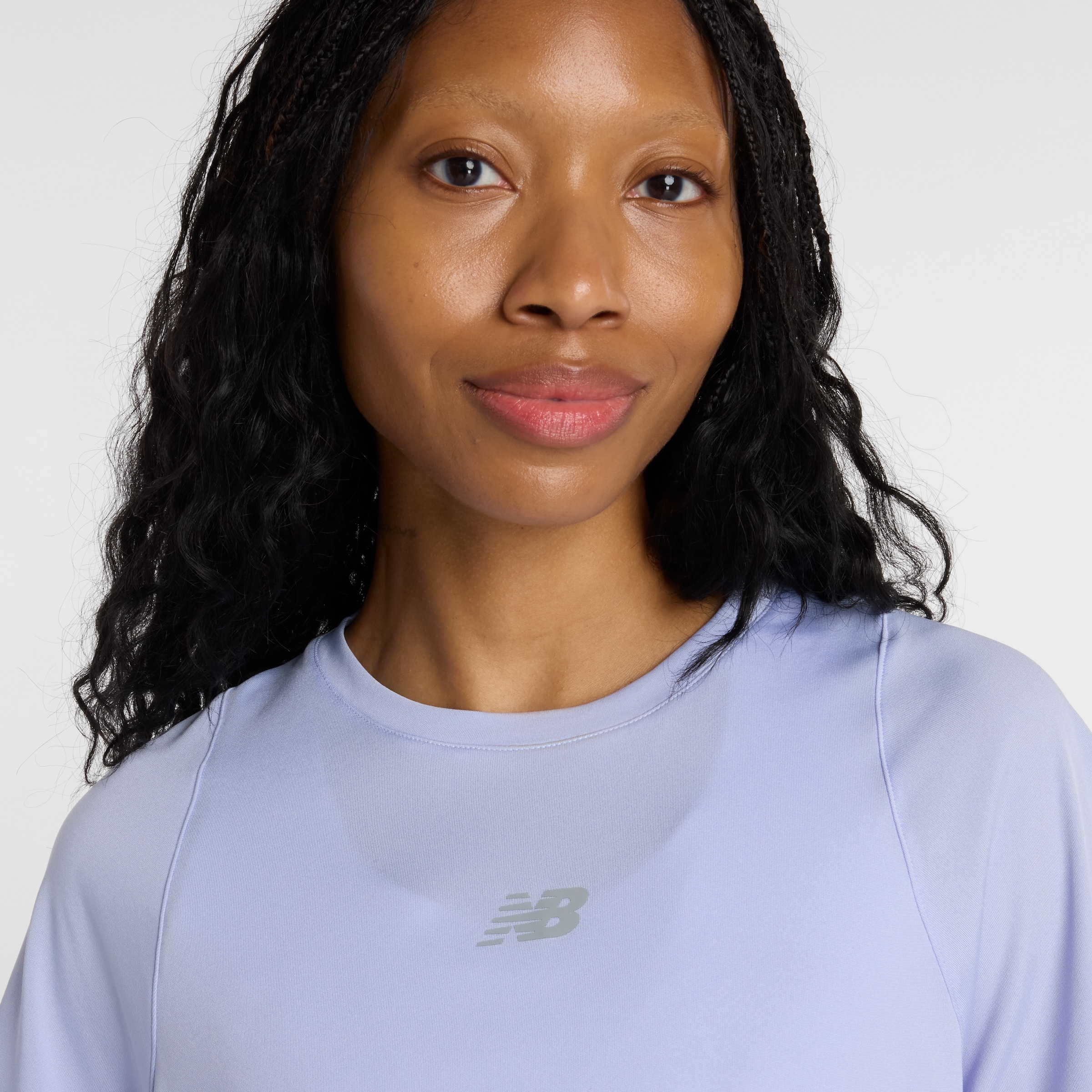 New Balance Funktionsshirt sportliche Passform, Kurzarm, für Sport, Rundhalsausschnitt