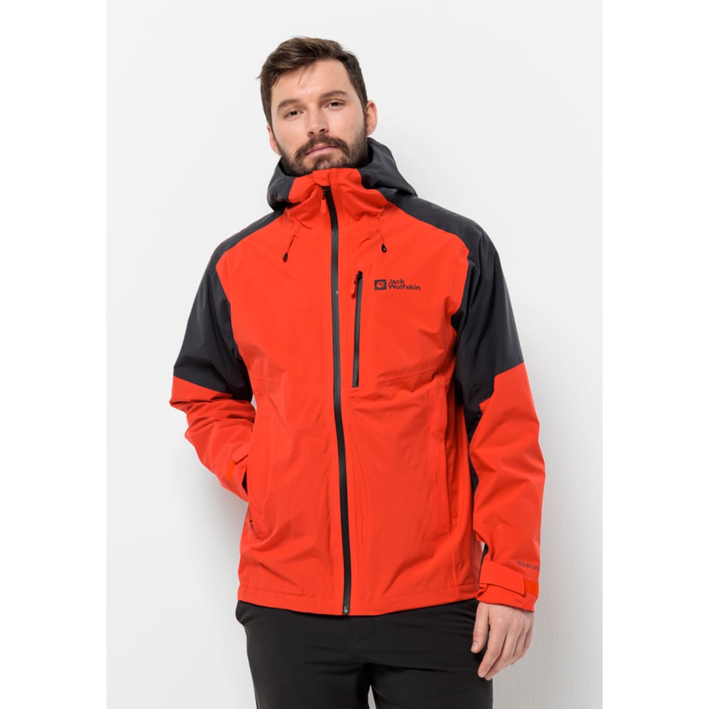 Jack Wolfskin Funktionsjacke »EAGLE PEAK 2L JKT M«, mit Kapuze