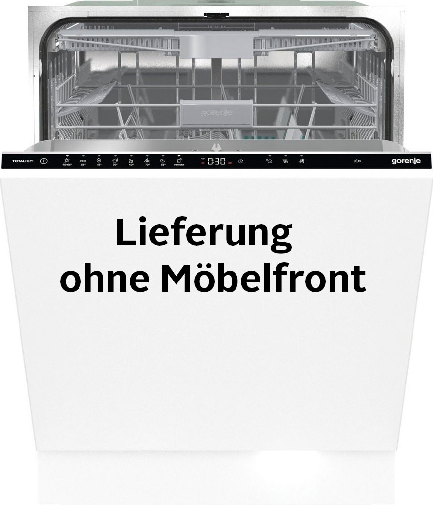 GORENJE vollintegrierbarer Geschirrspüler »GV 673B60«, 16 Maßgedecke, TotalDry autom. Türöffnung