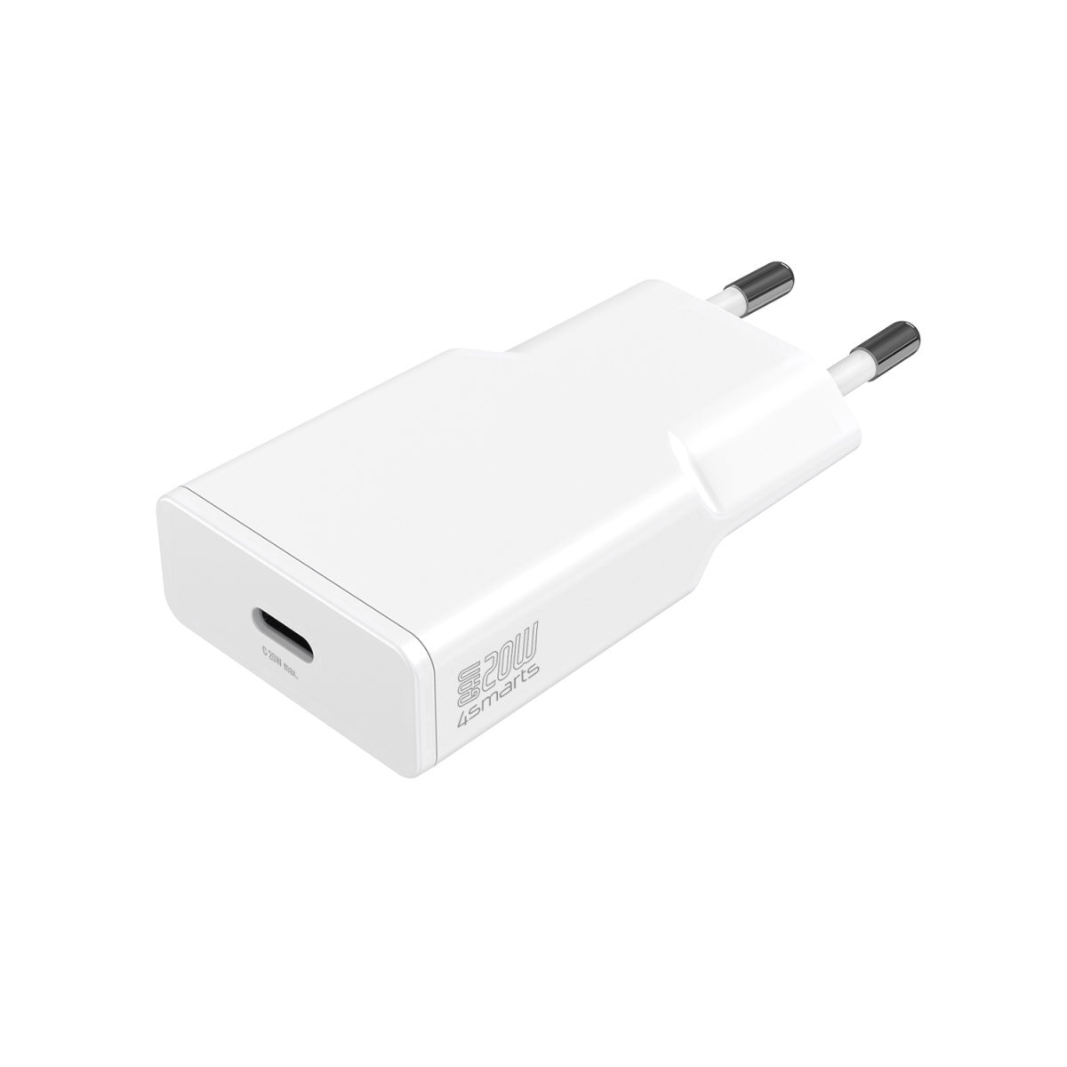 4smarts USB-Ladegerät »Set PDPlug Slim 20W GaN 1C + USB-C auf Lightning Kabel«