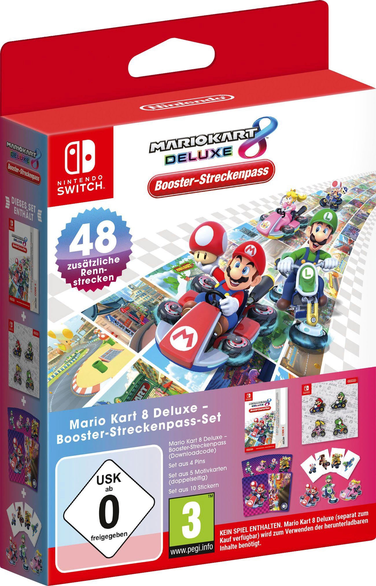 Nintendo Switch Spielesoftware »Mario Kart 8 Deluxe«, Nintendo Switch,  inkl. Booster-Streckenpass