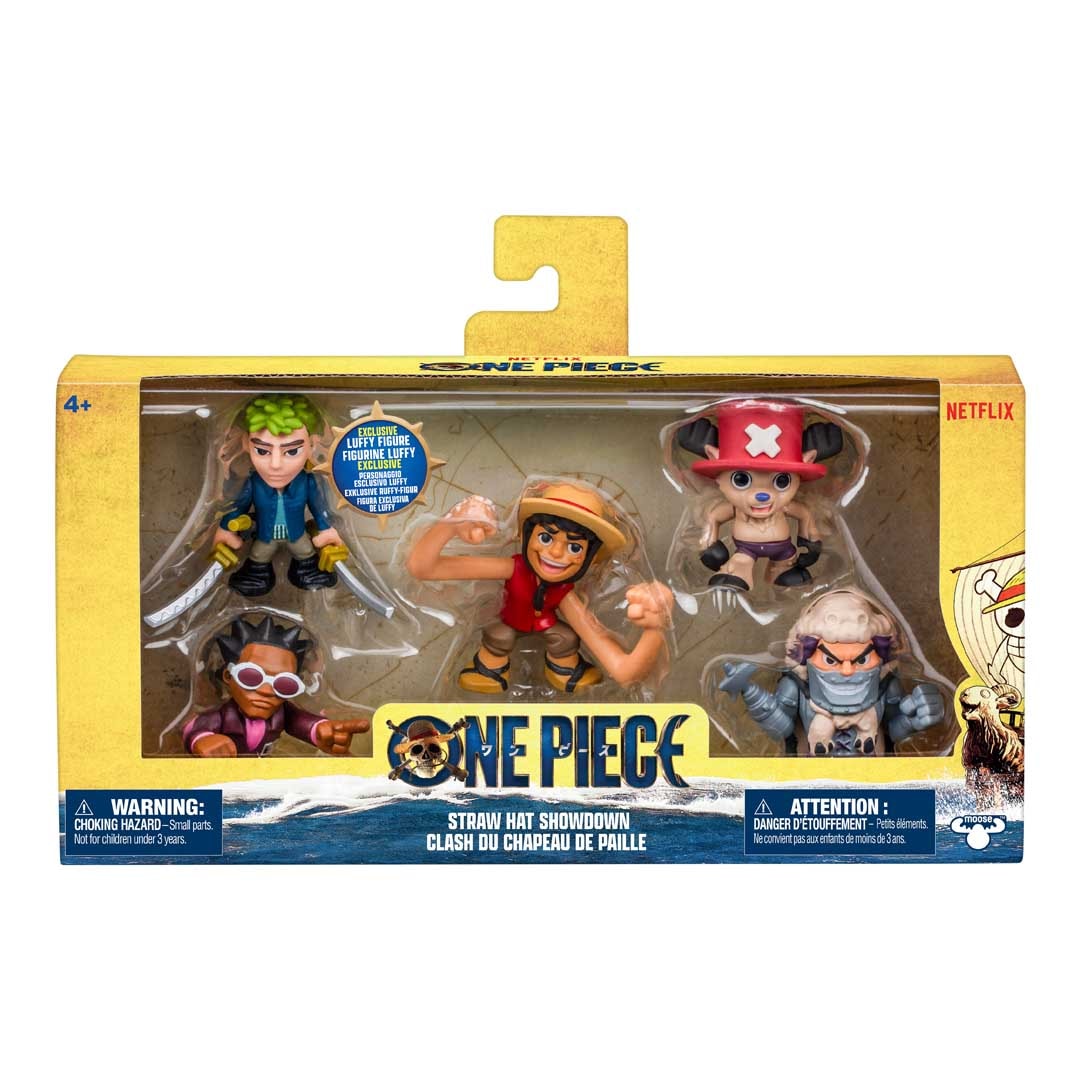 Moose Actionfigur »ONE PIECE, Mini Action-Figuren, Serie 1 (5er-Pack)«