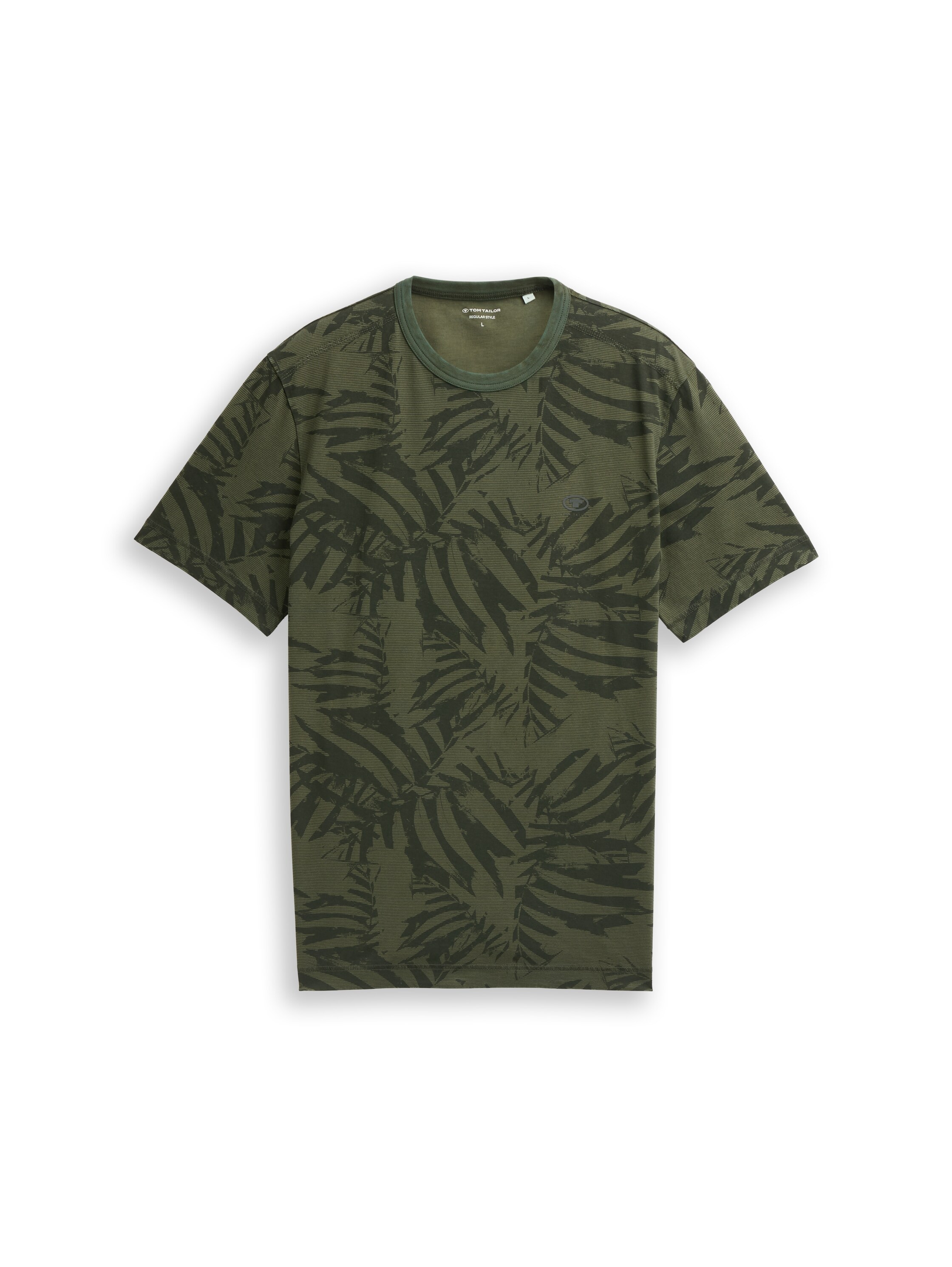 TOM TAILOR Kurzarmshirt mit floralem Allover-Print