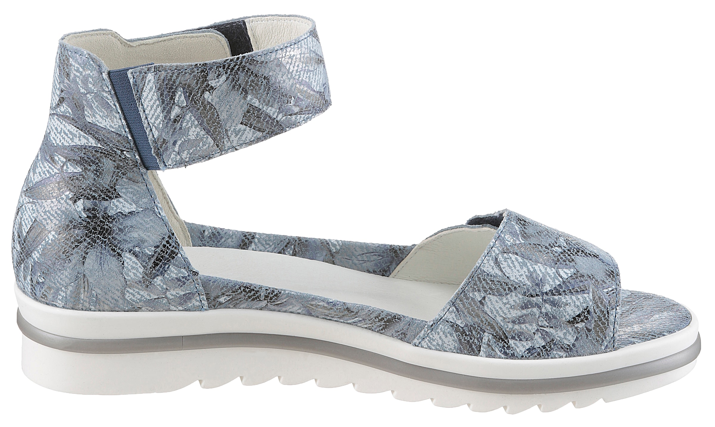 Waldläufer Plateausandale »HAKURA«, Sandalette, Sommerschuh, Bequemschuh mit Klettverschlüsse, H-Weite