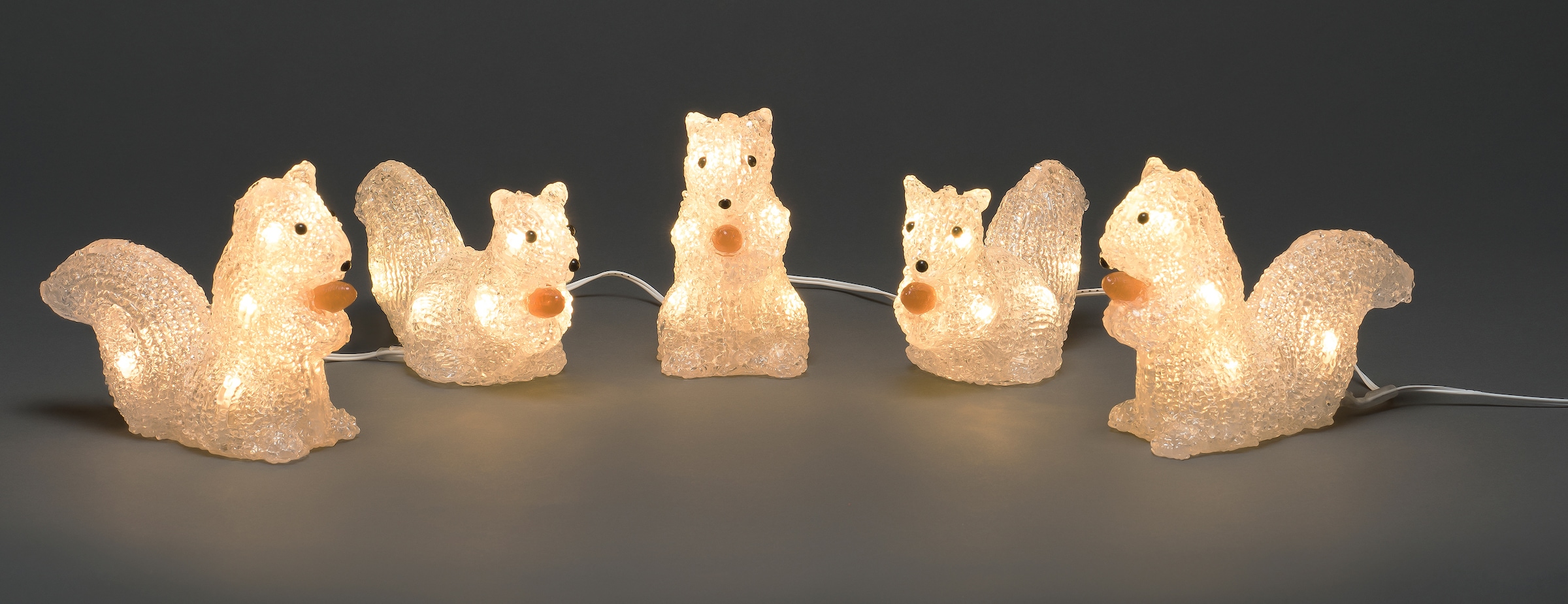 bequem KONSTSMIDE Dioden kaufen warmweissen 40 Weihnachtsdeko LED-Lichterkette mit »Eichhörnchen, aussen«,