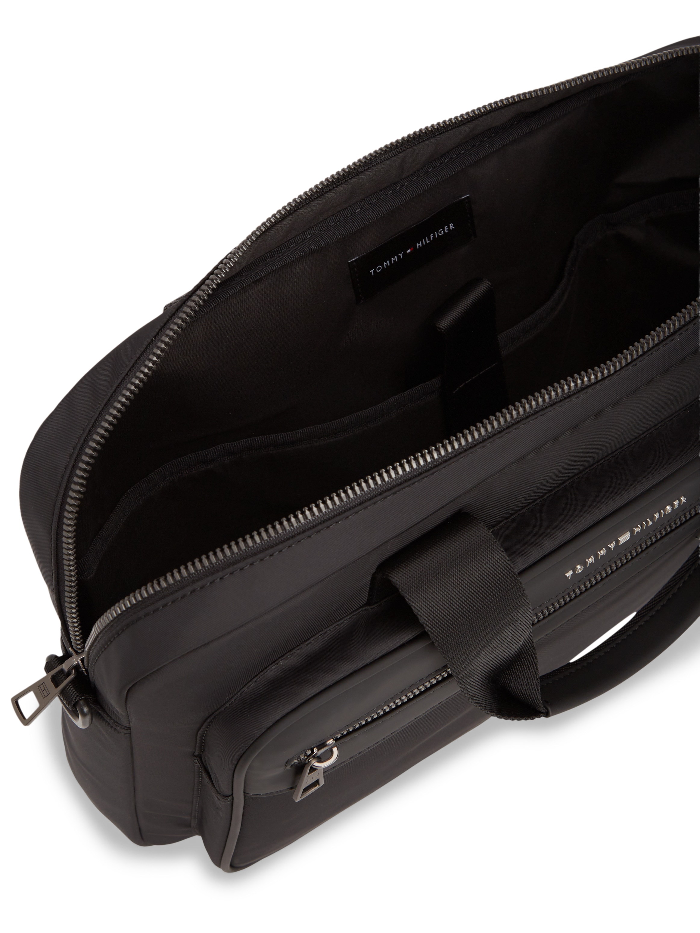 Tommy Hilfiger Laptoptasche »TH REPREVE COMPUTER BAG« Unisex Geschäftstasche, Computertasche mit Logoschriftzug