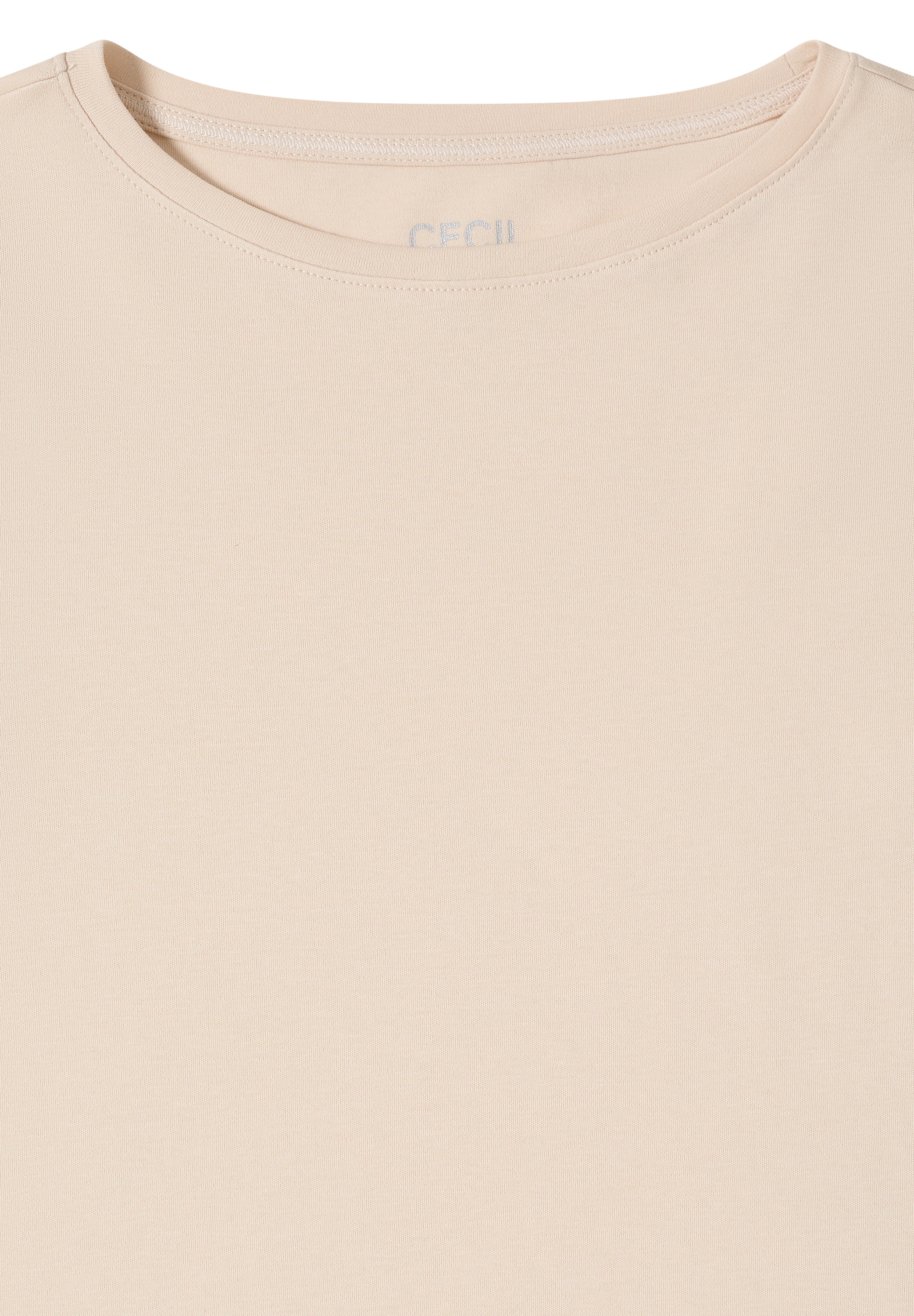Cecil 3/4-Arm-Shirt mit U-Boot-Ausschnitt