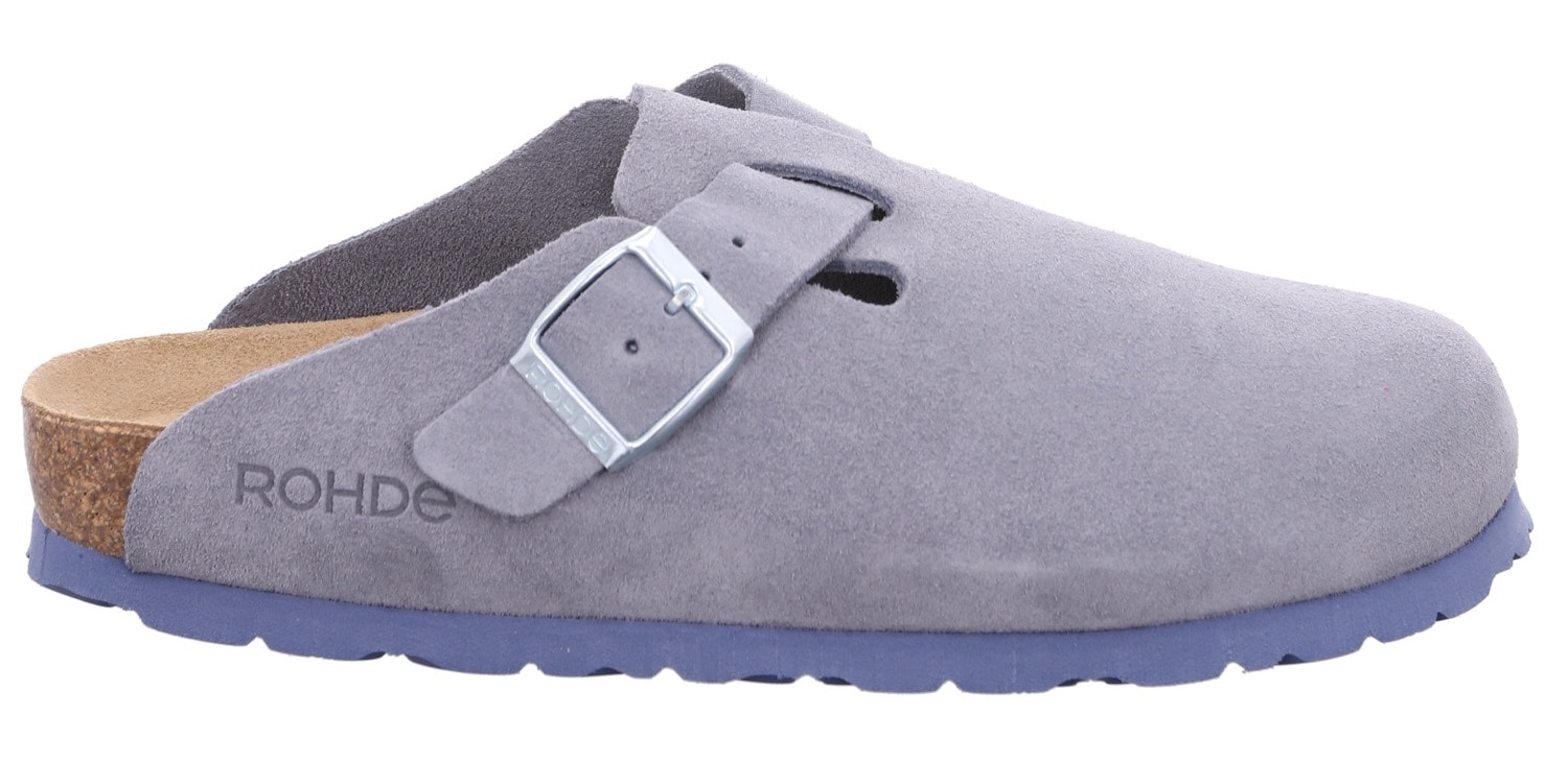Rohde Pantoffel »Alba«, Sommerschuh, Schlappen, Hausschuh mit leichter Laufsohle, G-Weite