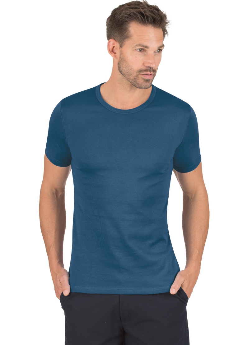 T-Shirt bei aus Baumwolle/Elastan« ♕ T-Shirt Trigema »TRIGEMA