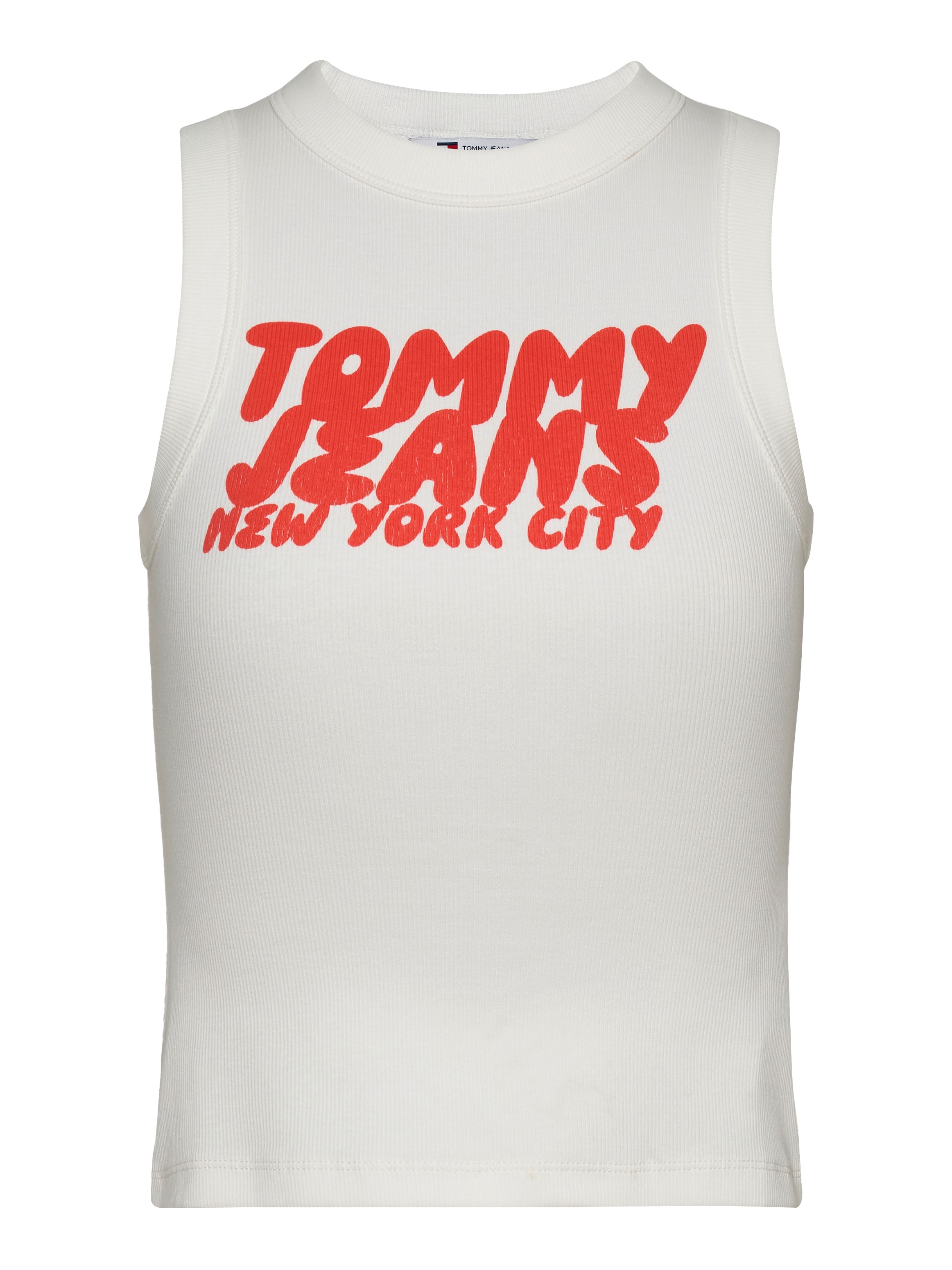 Tommy Jeans Tanktop »TJW SLIM SH TJ BUBBLE TANK«, mit Logodruck