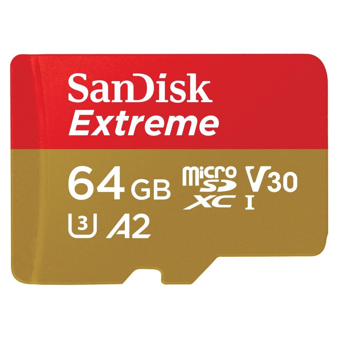 Speicherkarte »microSDXC Extreme«, (Video Speed Class 30 (V30)/UHS Speed Class 3 (U3)