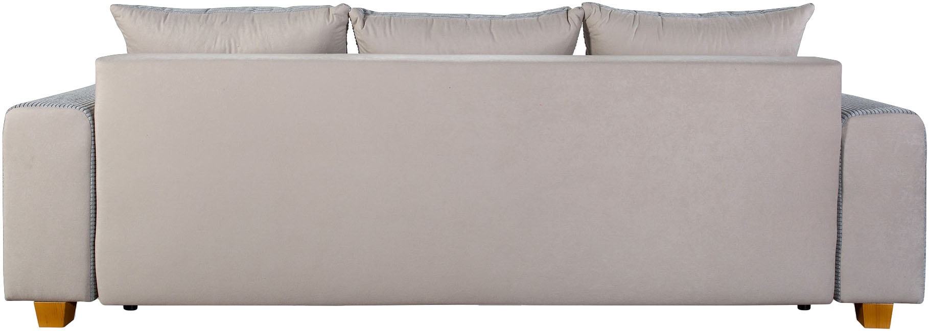 COLLECTION AB Schlafsofa »Yves, Liegefläche (B/T): 142/194 cm«, inkl. Bettfunktion, Bettkasten, Federkern & Zierkissen