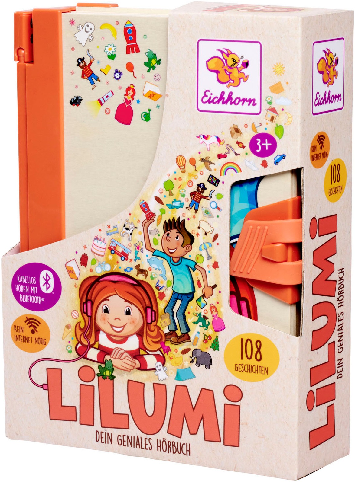 Eichhorn Lernspielzeug »LiLUMi - Dein interaktives Hörbuch«, (12 St.)