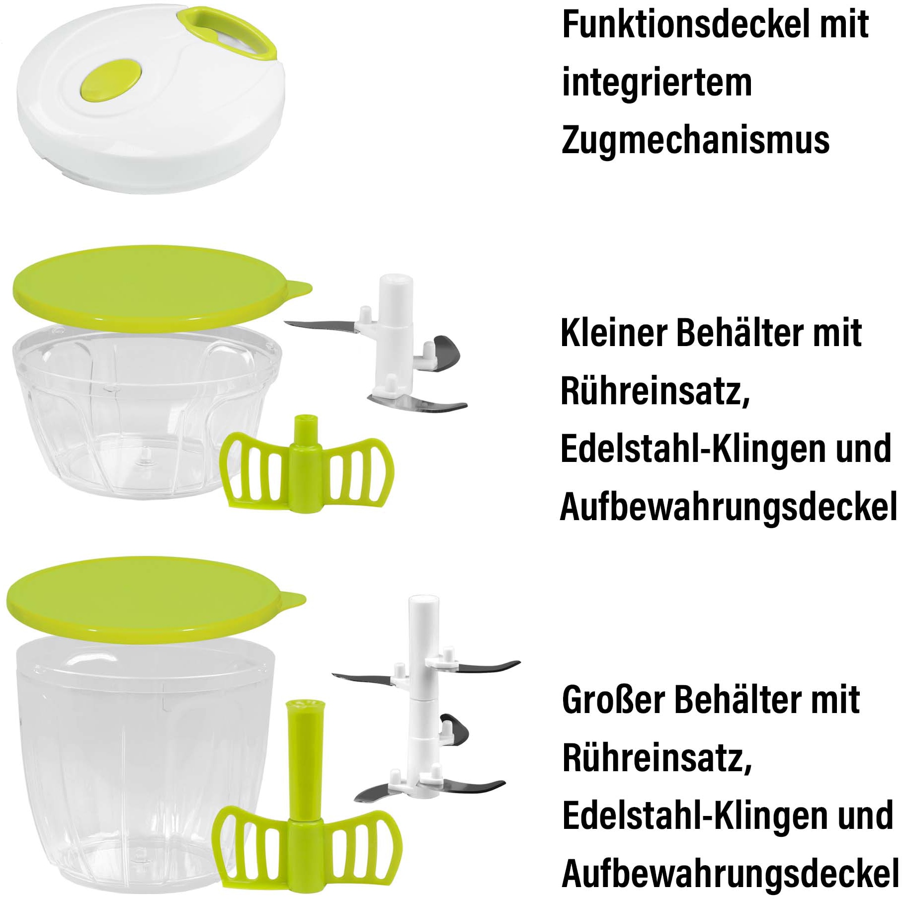 STONELINE Zerkleinerer »9 Teile«, 2 Größen