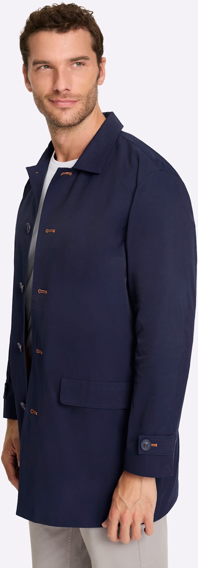 Marco Donati Arbeitsjacke ohne Kapuze