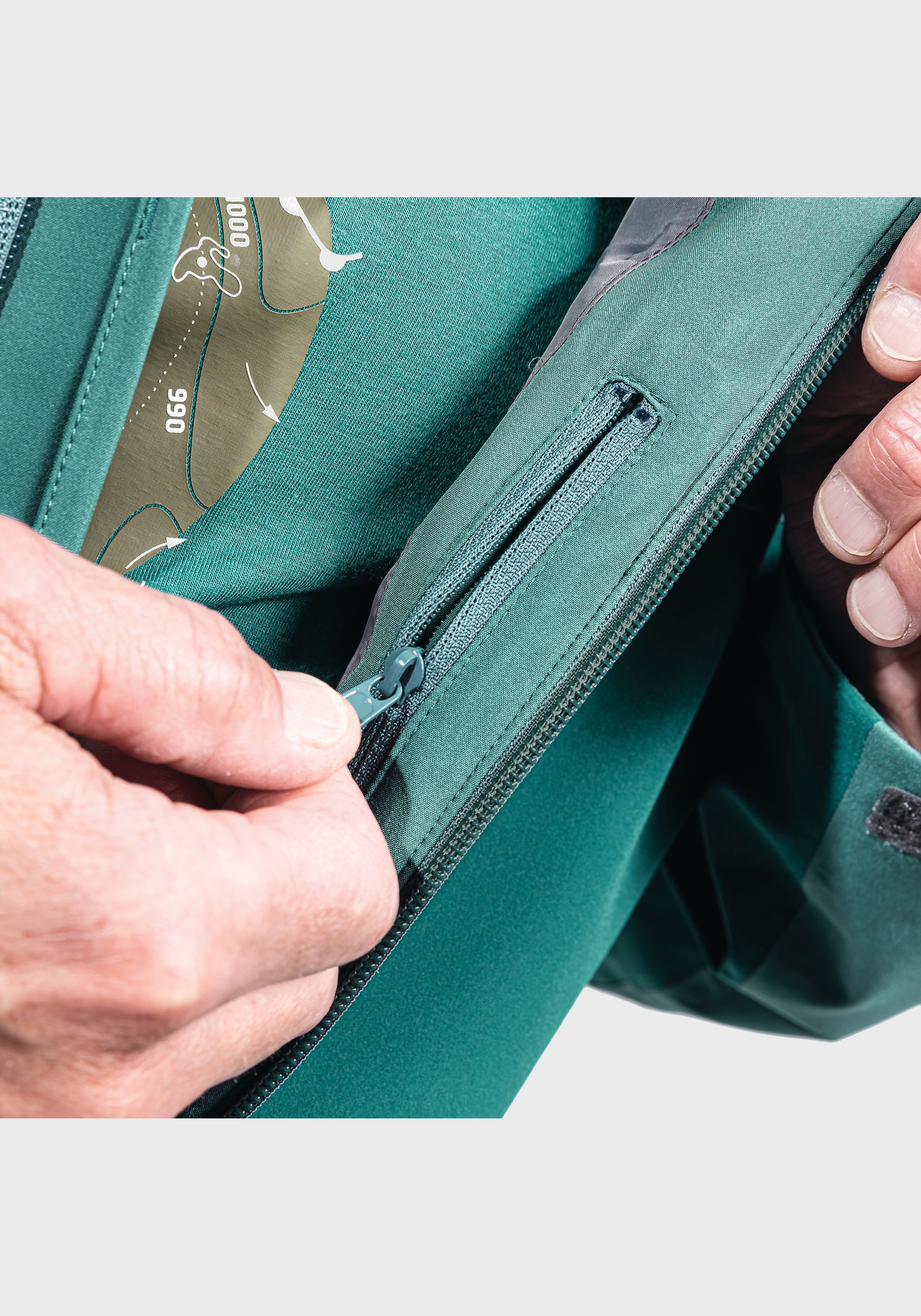 Schöffel Outdoorjacke »2L Jacket Ankelspitz M«, mit Kapuze
