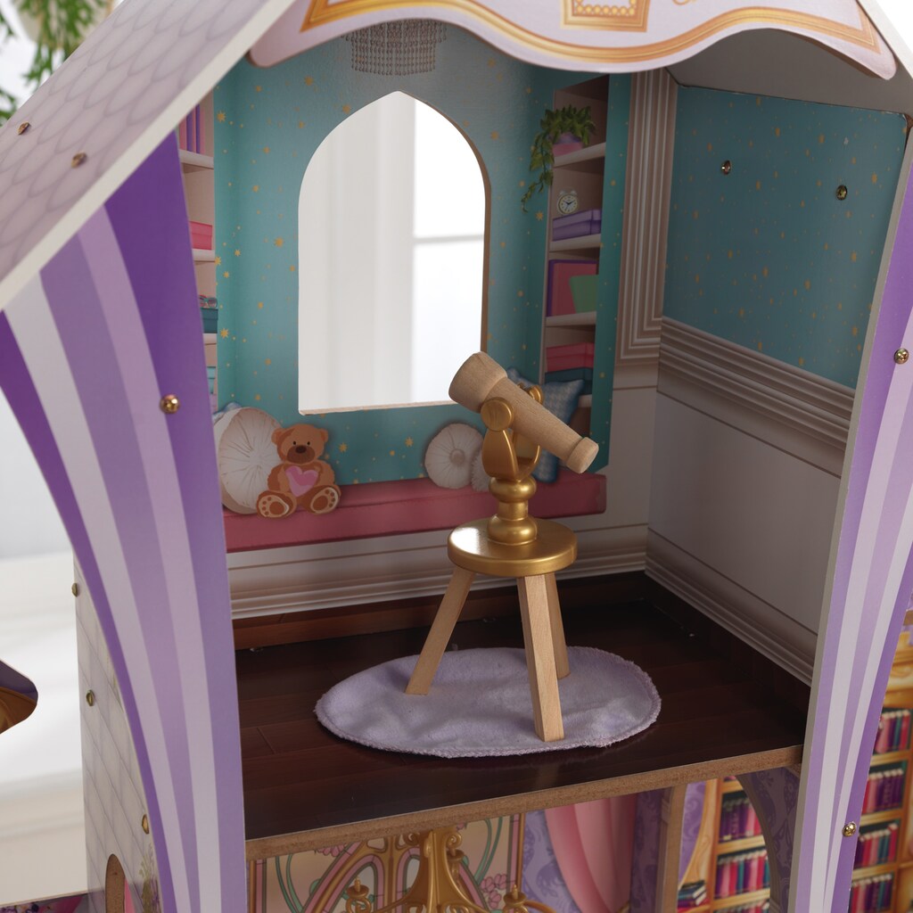 KidKraft® Puppenhaus »Zauberschloss mit Wintergarten«, mit Licht und Sound