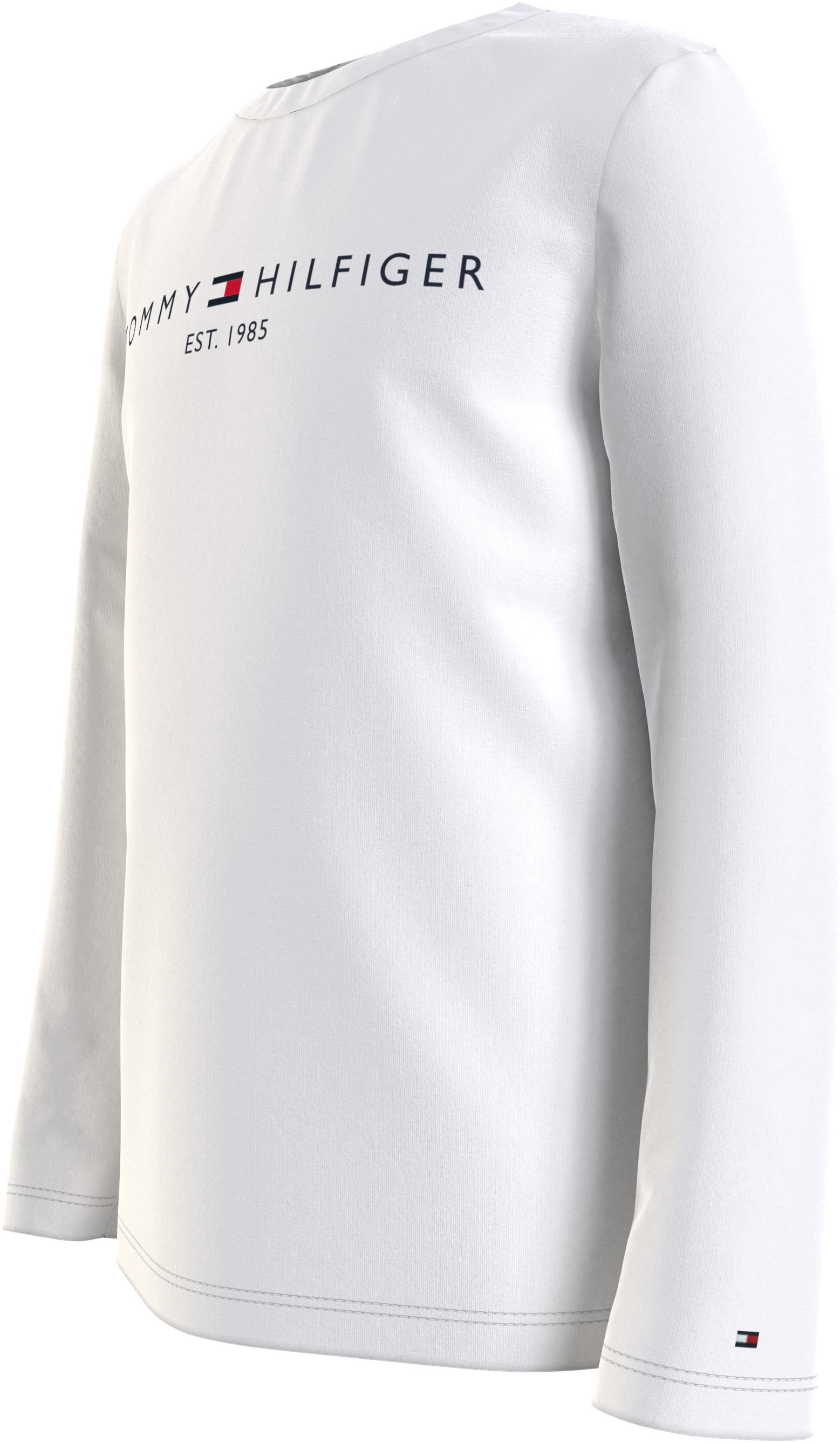 Tommy Hilfiger Langarmshirt »U ESSENTIAL TEE L/S« mit Logodruck