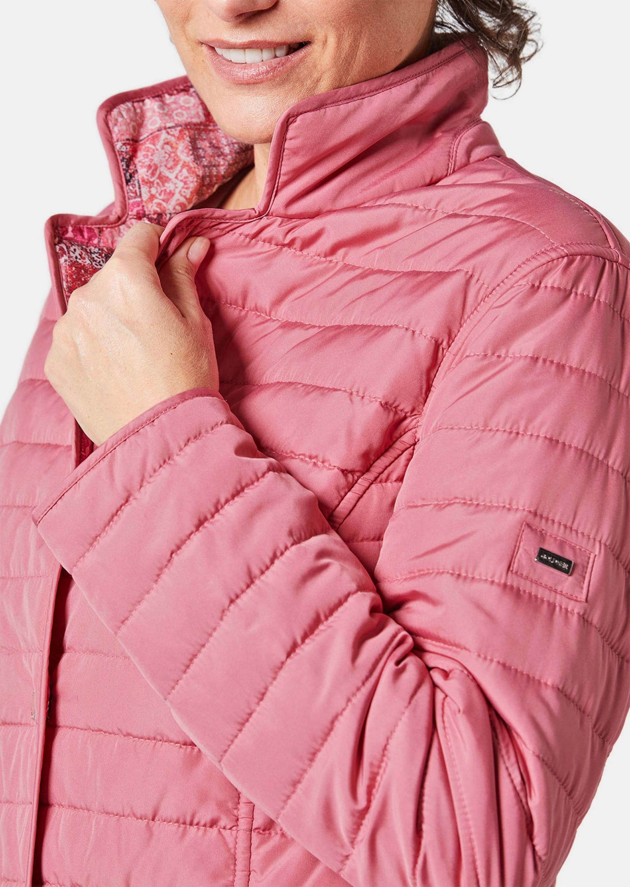 GOLDNER Steppjacke »Druckwendejacke Leichte Druck-Steppjacke zum wenden«