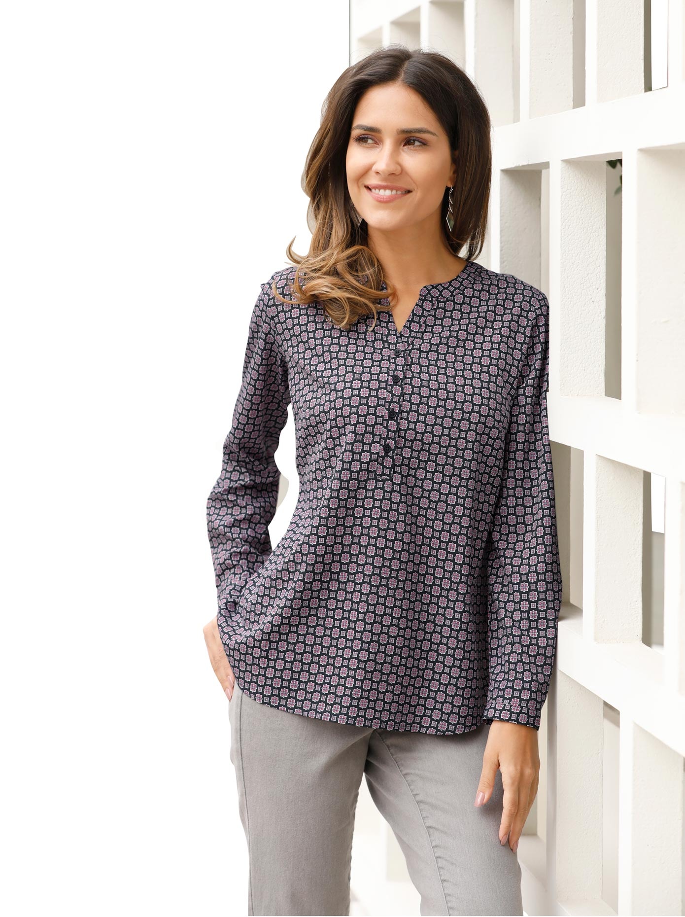 Classic Basics Longbluse