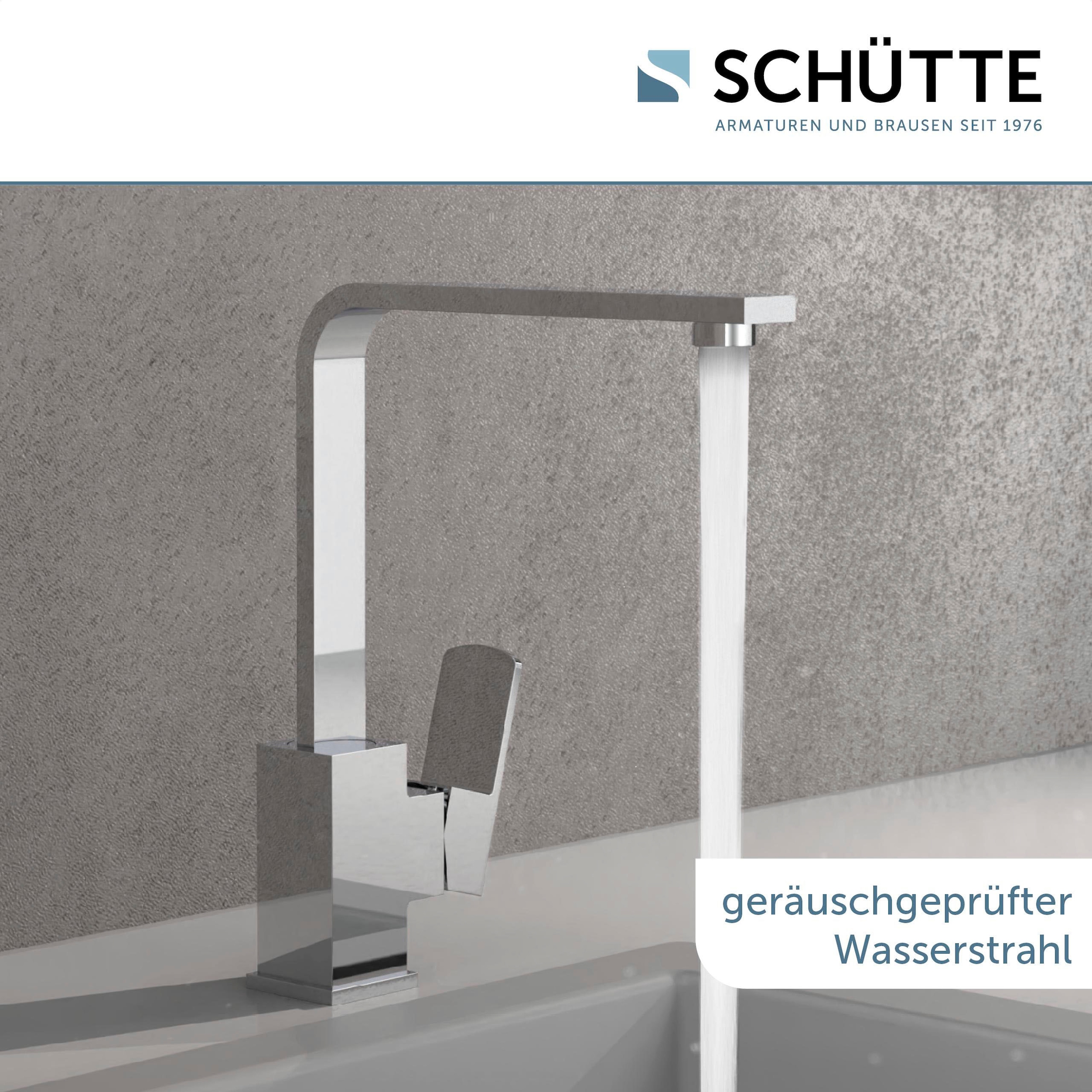 Schütte Spültischarmatur »Tianto« 360° schwenkbarer Wasserhahn, Mischbatterie, Chrom, Hochdruck