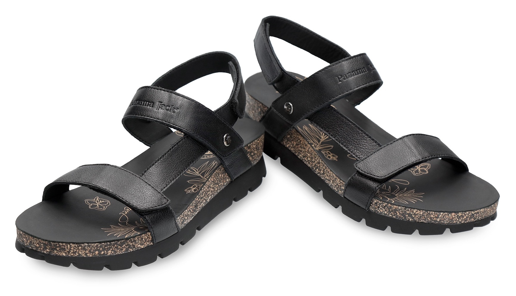 Panama Jack Sandale »Selma«, Sommerschuh, Klettschuh, Sandalette mit weicher Lederinnenausstattung