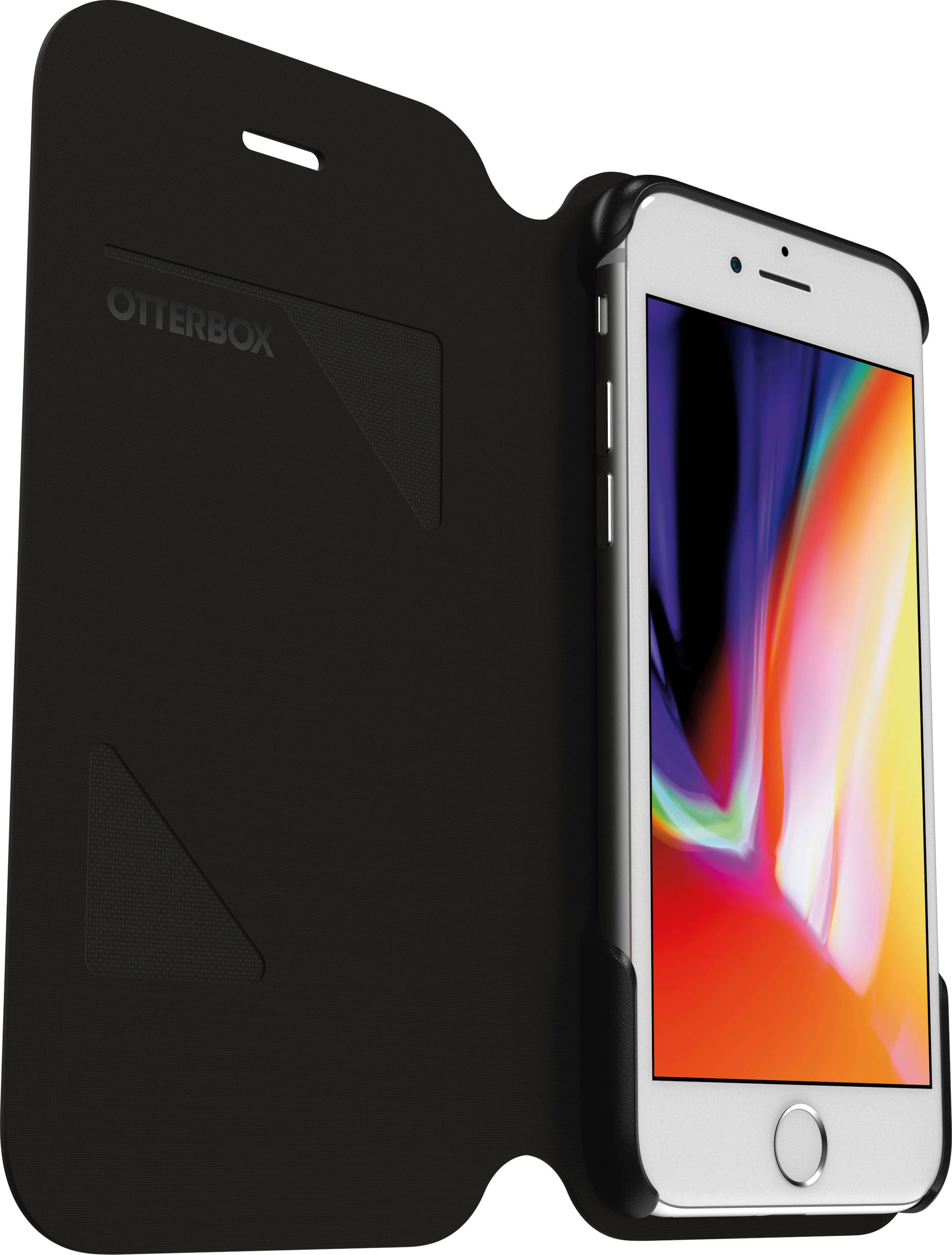 Otterbox Smartphone-Hülle »Strada Via Hülle fürApple iPhone SE (3rd/2nd gen)/8/7«, iPhone 7 / 8-iPhone SE (2020), stoßfest, sturzsicher, dünn, schützende Folio-Hülle mit Kartenhalter