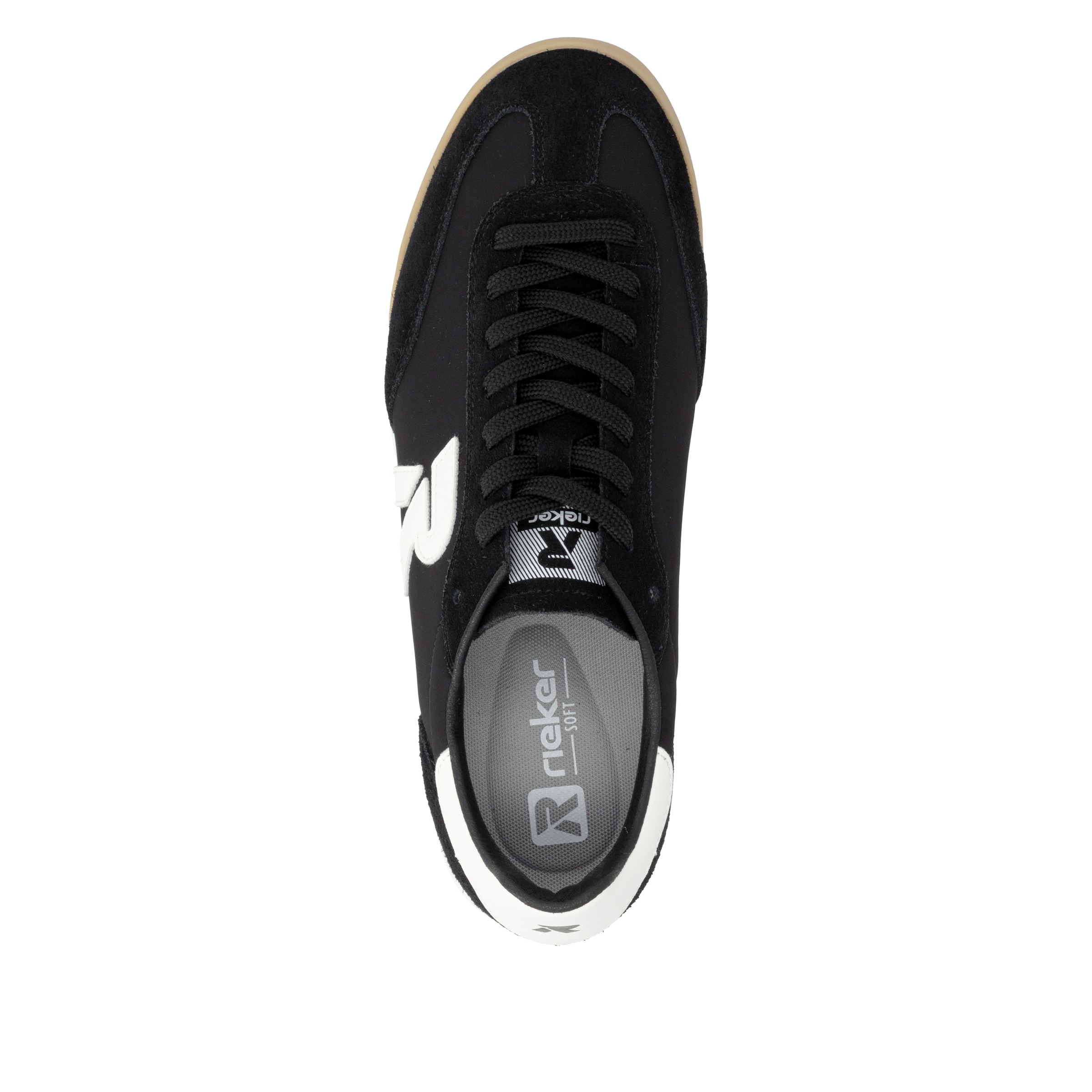 RIEKER Sport Sneaker  Hallenschuh, Sportschuh, Freizeitsneaker, Schnürschuh mit Profil