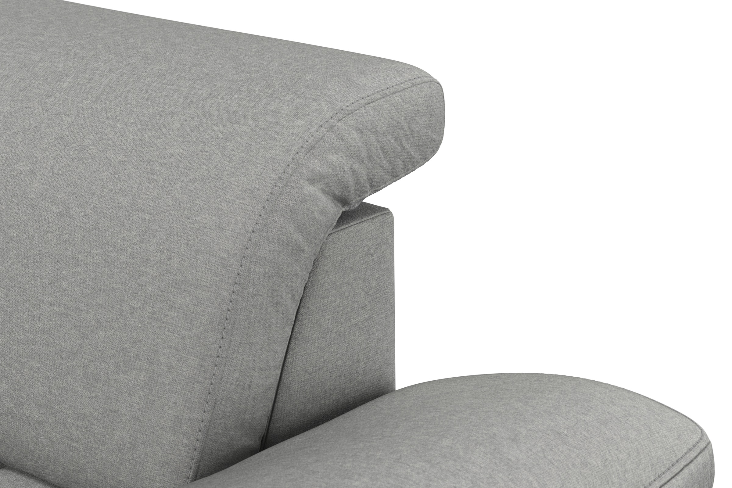 sit&more Ecksofa »Cool L-Form«, wahlweise mit Kopfteilverstellung und Vorziehsitz, motorisch