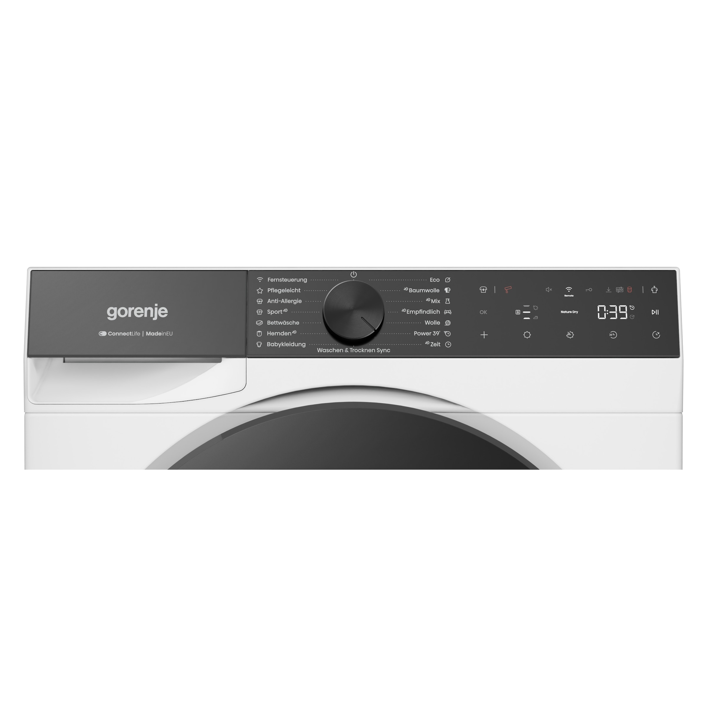 GORENJE Wärmepumpentrockner »D5G69BP« G600 NatureDry Schonung | FastDry Pro 39 | Knitterschutz