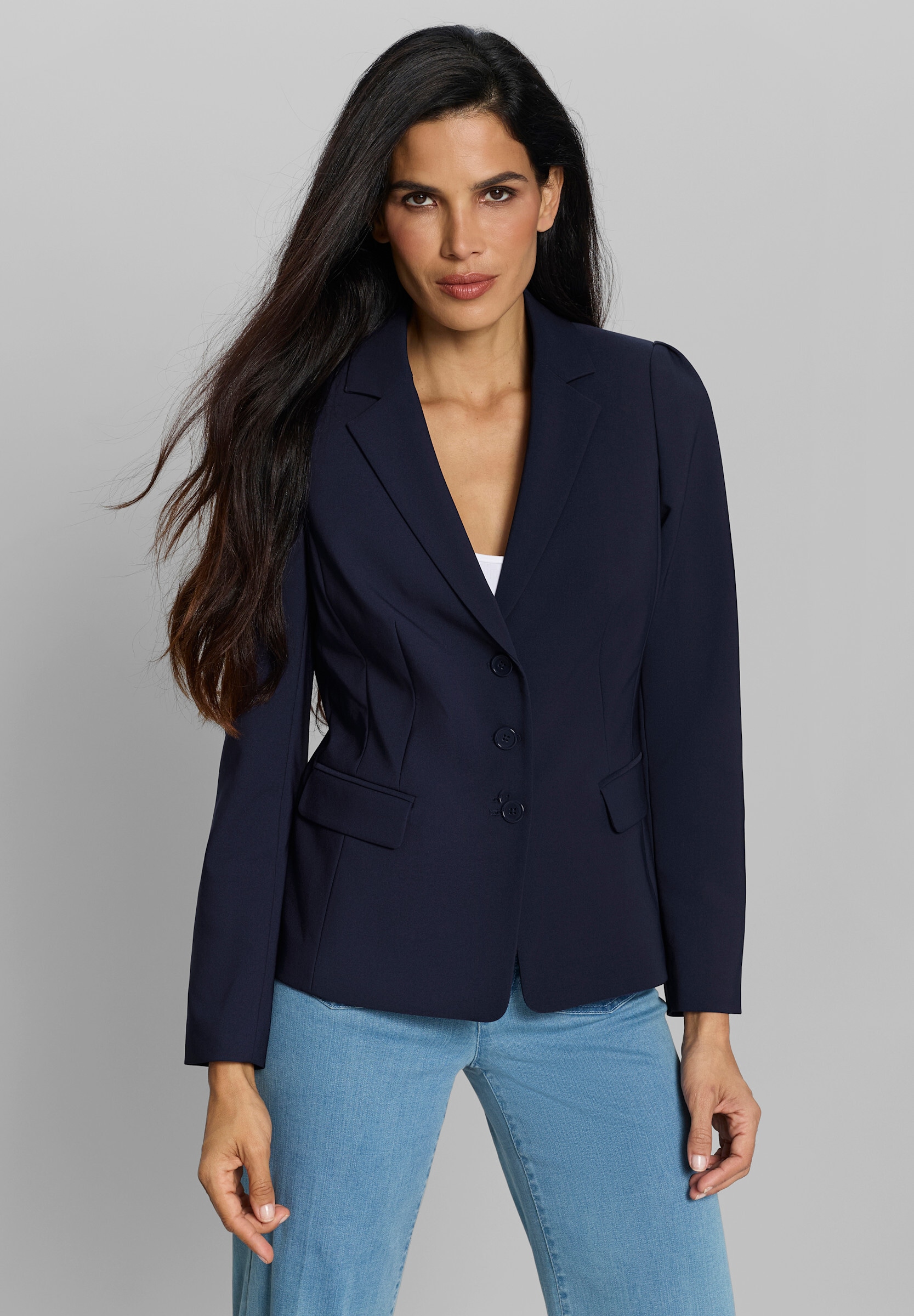 heine Kurzblazer »Blazer Blazer mit dezenten Puffärmeln«