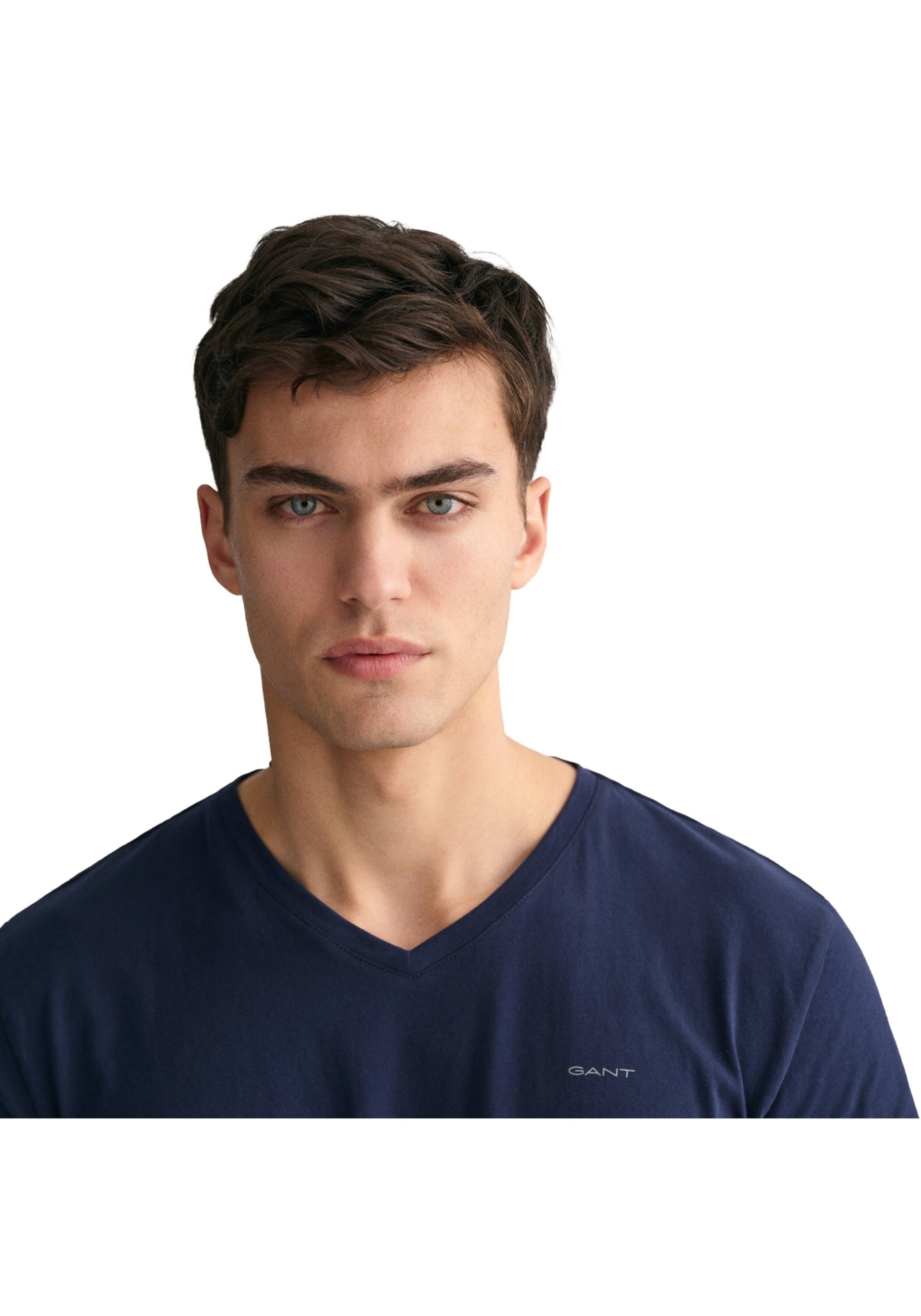 Gant T-Shirt »T-Shirt V-NECK T-SHIRT 2-PACK 2er Pack«