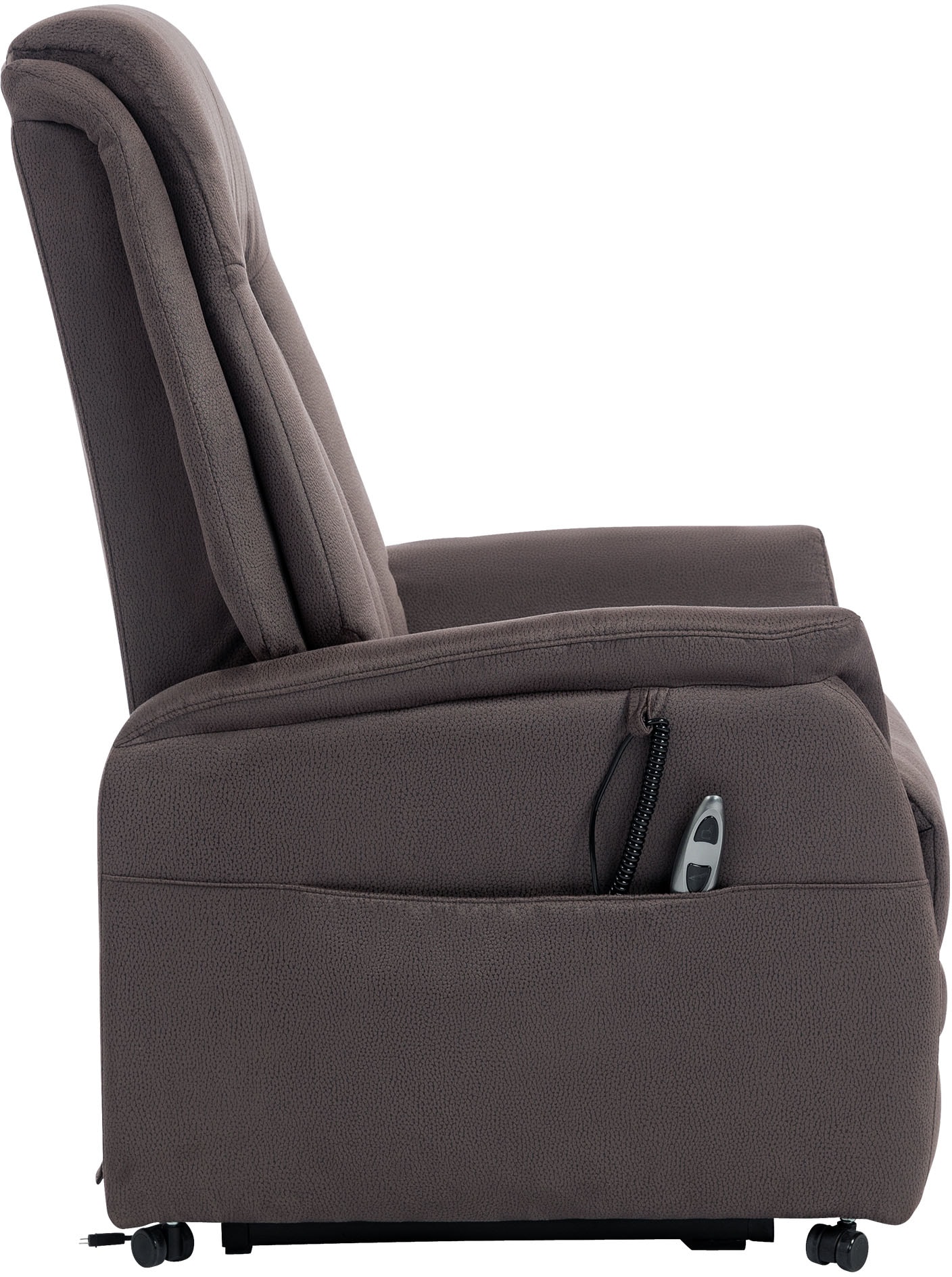 Duo Collection TV-Sessel »Siena mit elektrischer Aufstehhilfe« Relaxfunktion und Taschenfederkern mit Stahlwellenunterfederung