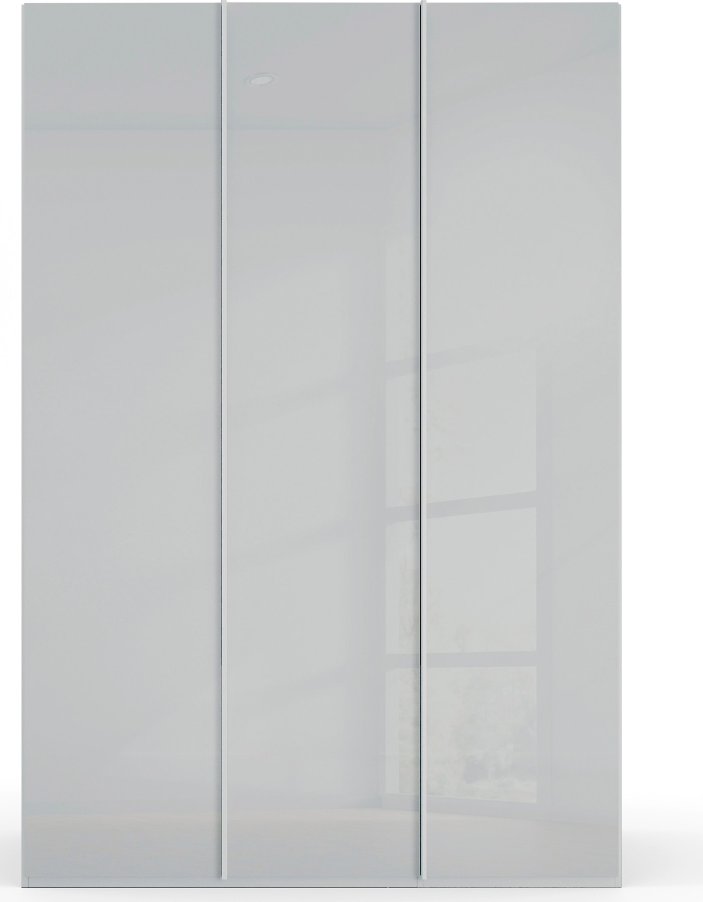 rauch Drehtürenschrank »Skat Meridian« Glasfront, inkl. Innenspiegel und 4 Innenschubladen