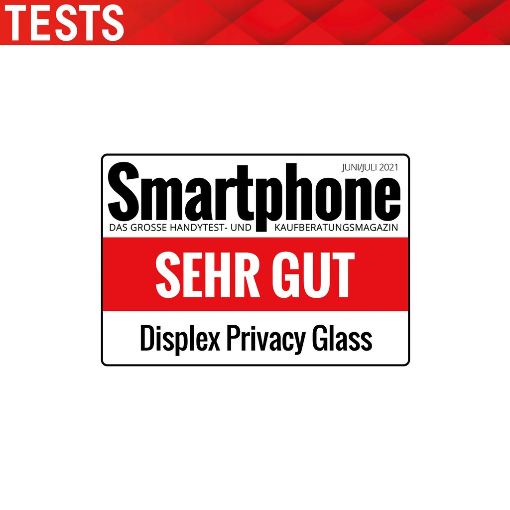 Displex Displayschutzfolie »DISPLEX Privacy Panzerglas (10H) für Apple iPhone 13 Pro Max«