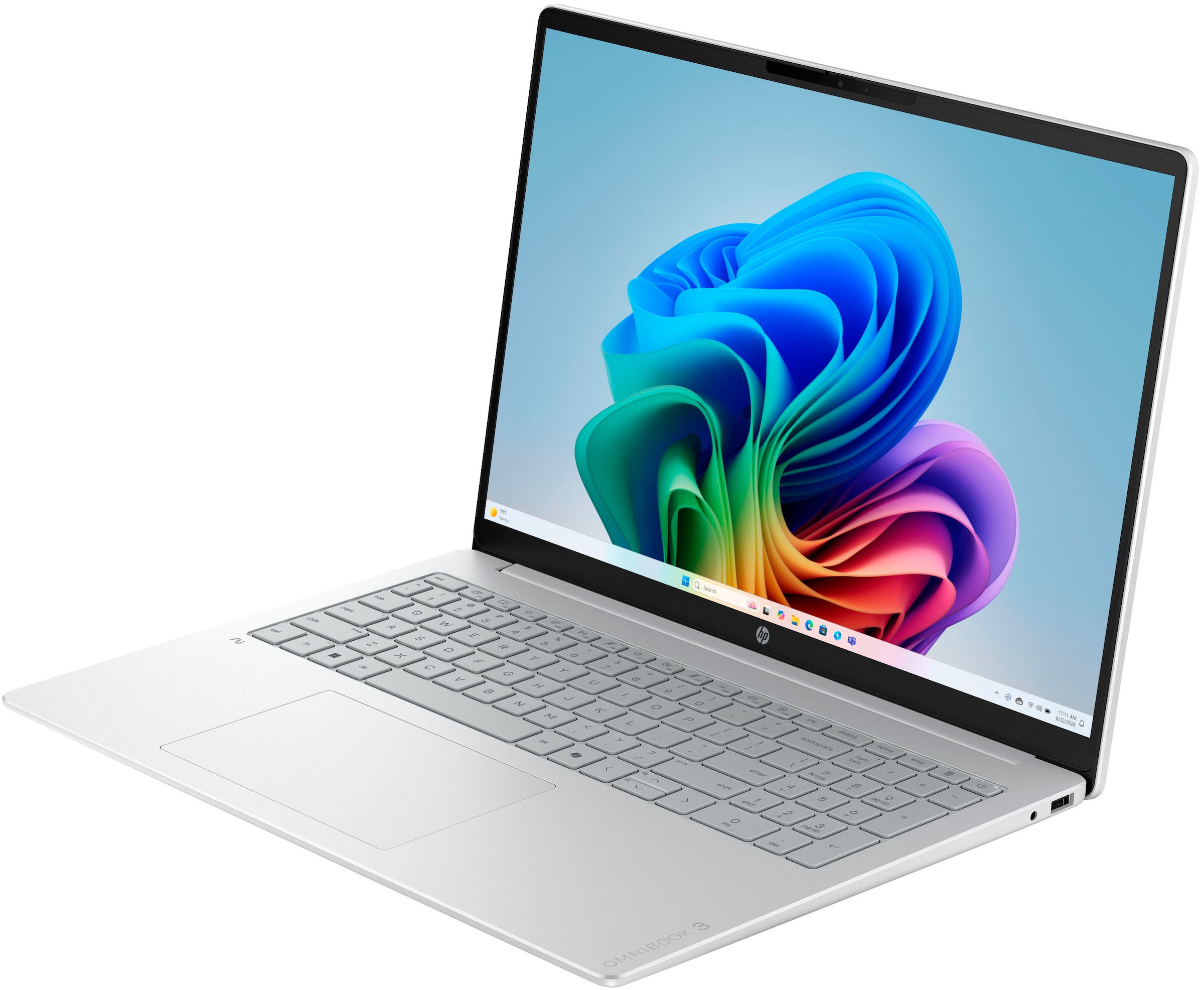 HP Notebook »OmniBook 3 16-bs0050ngx« 40,6 cm / 16 ″ Intel Ultra 5 Intel Graphics 512 GB SSD