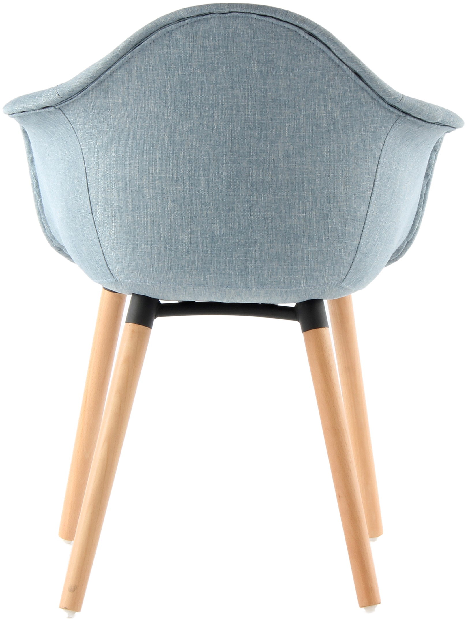 Kayoom Polsterstuhl »Stuhl Winston 325 2er-Set, weiche Sitzfläche aus Schaumstoff«, (Set), 2 St., attraktiv, Holzbeine, weiche Sitzfläche aus Schaumstoff