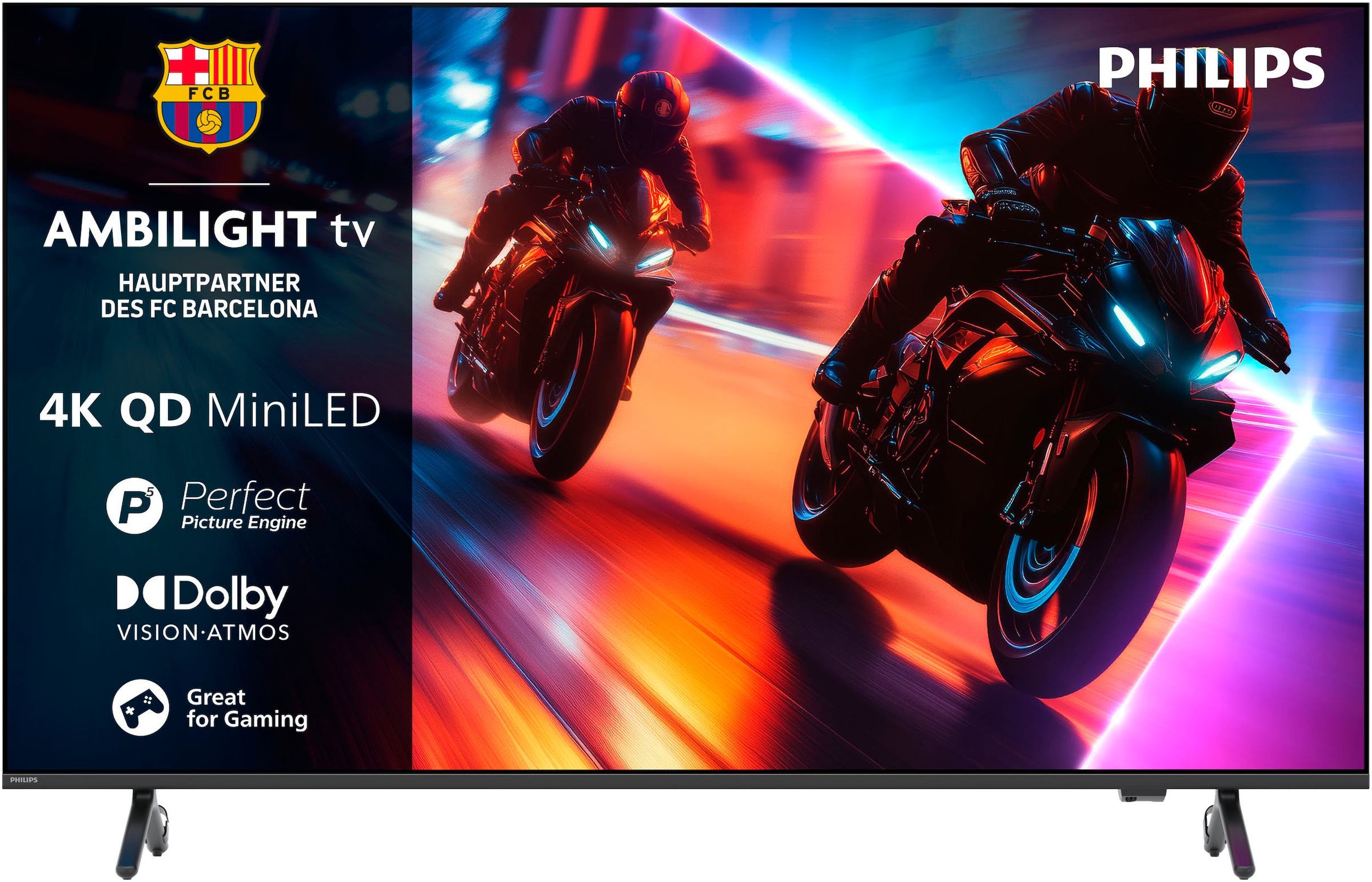 Philips Ambilight 55MLED910/12 Fernseher 139,7 cm (55") 4K Ultra HD Smart-TV WLAN Schwarz