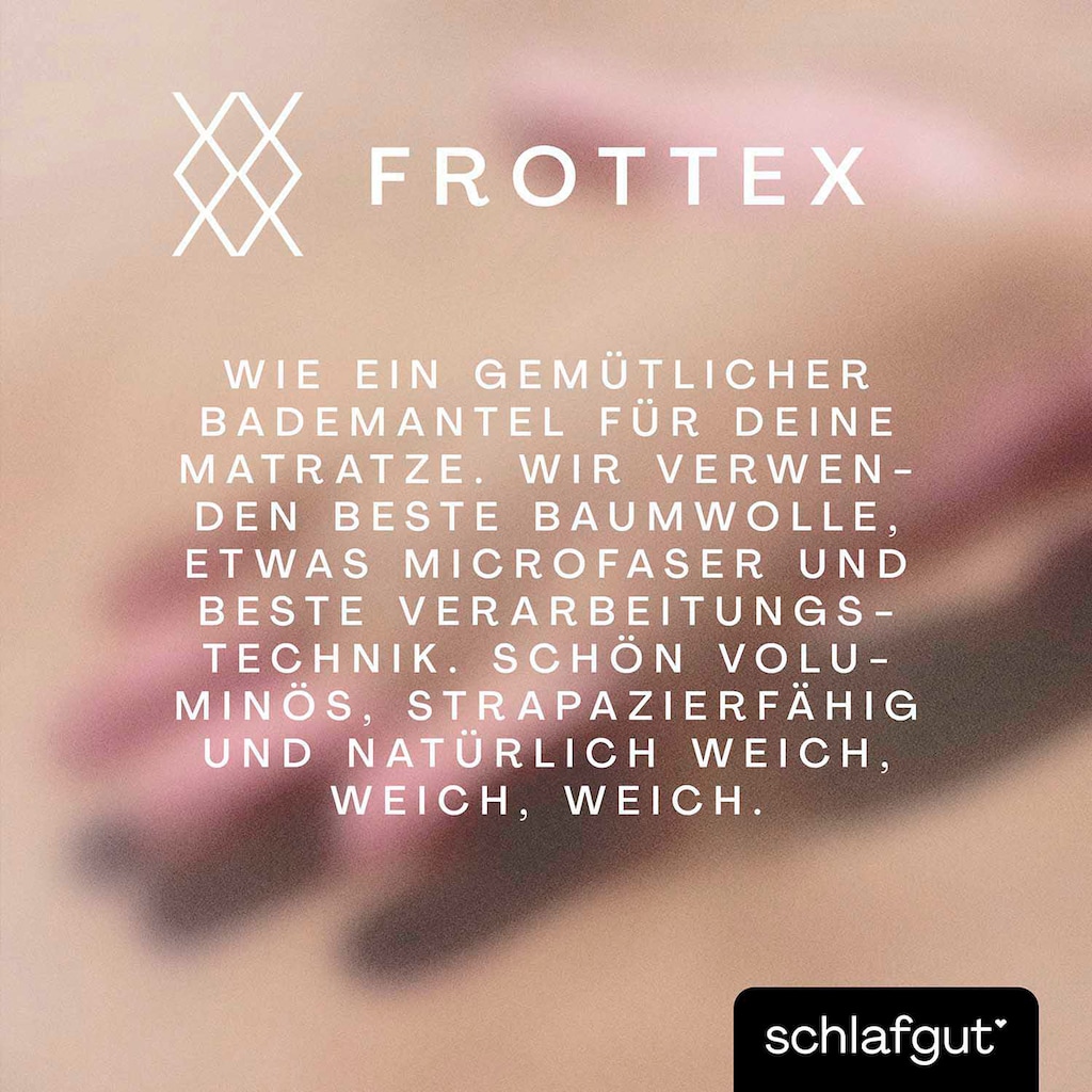 Schlafgut Spannbettlaken »Frottex«, 100% Frottee