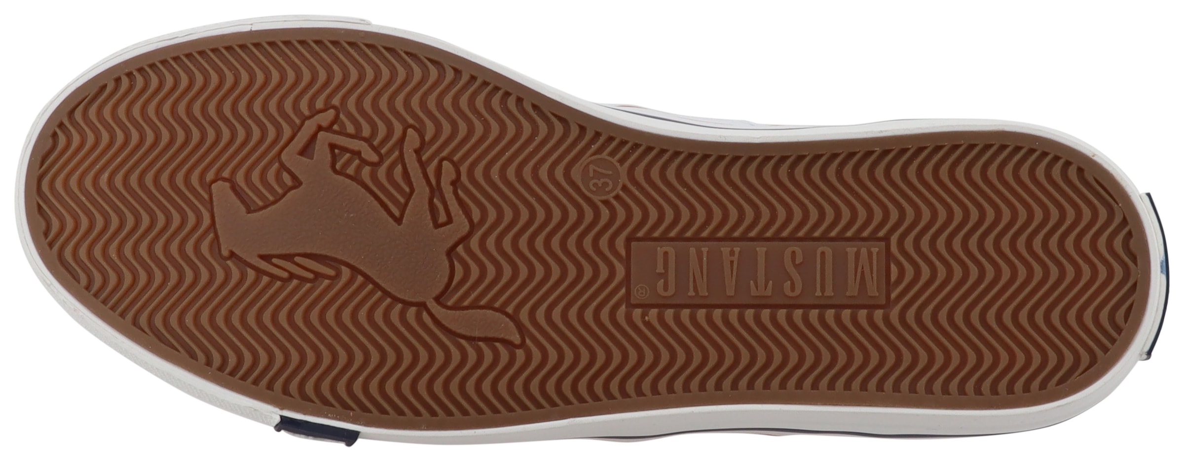 Mustang Shoes Slip-On Sneaker »Winona«  Slipper, Halbschuh mit modischen Kontrastnähten